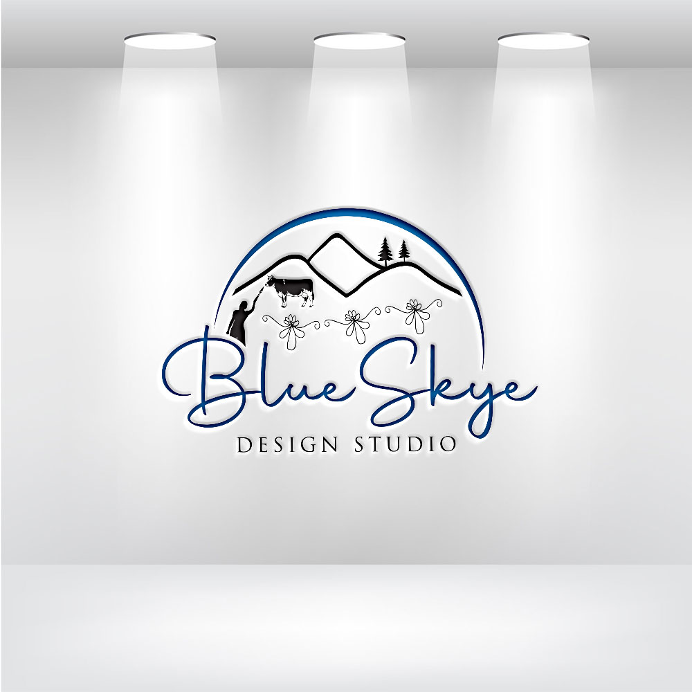Logo Design by @MKR for Blueskye Design Studio | Design #37134385