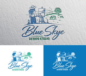 Logo Design by Rickyy for Blueskye Design Studio | Design: #37136816