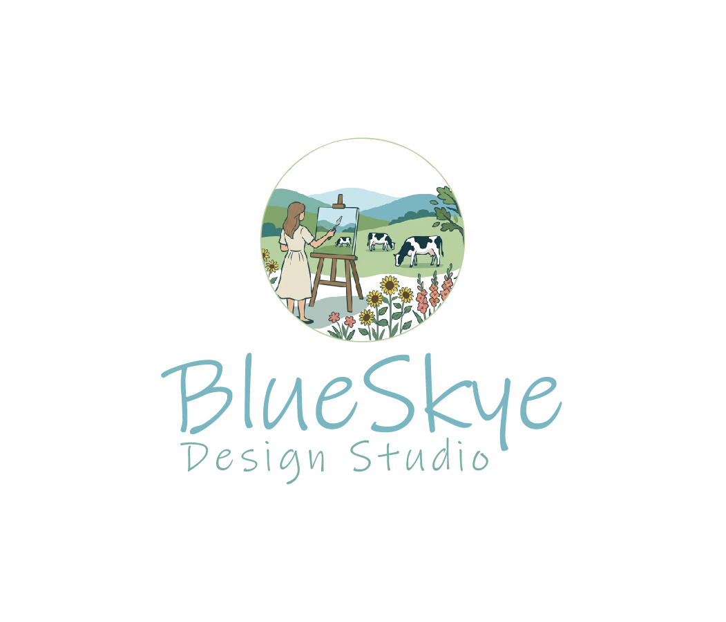 Logo Design by AlphaDezin3 for Blueskye Design Studio | Design #37135636