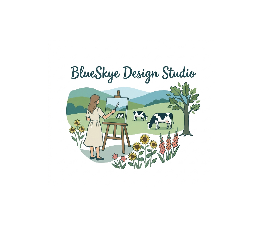 Logo Design by AlphaDezin3 for Blueskye Design Studio | Design #37135637