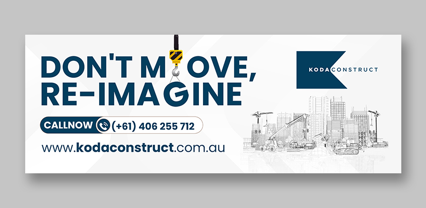 Graphic Design by debdesign for Koda Construct | Design #37134354