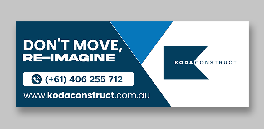 Graphic Design by debdesign for Koda Construct | Design #37134366