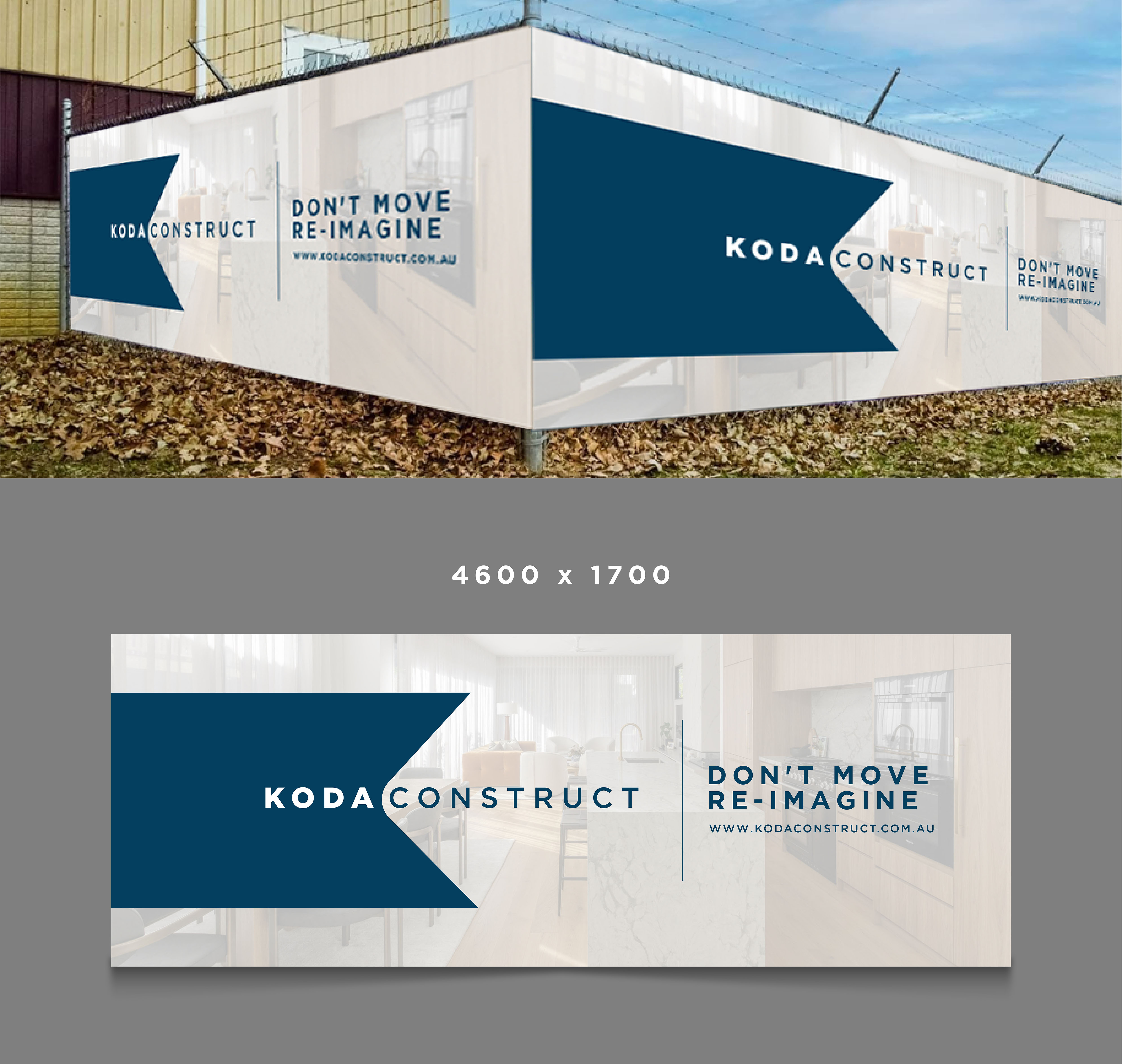 Graphic Design by 3Guys for Koda Construct | Design #37143095