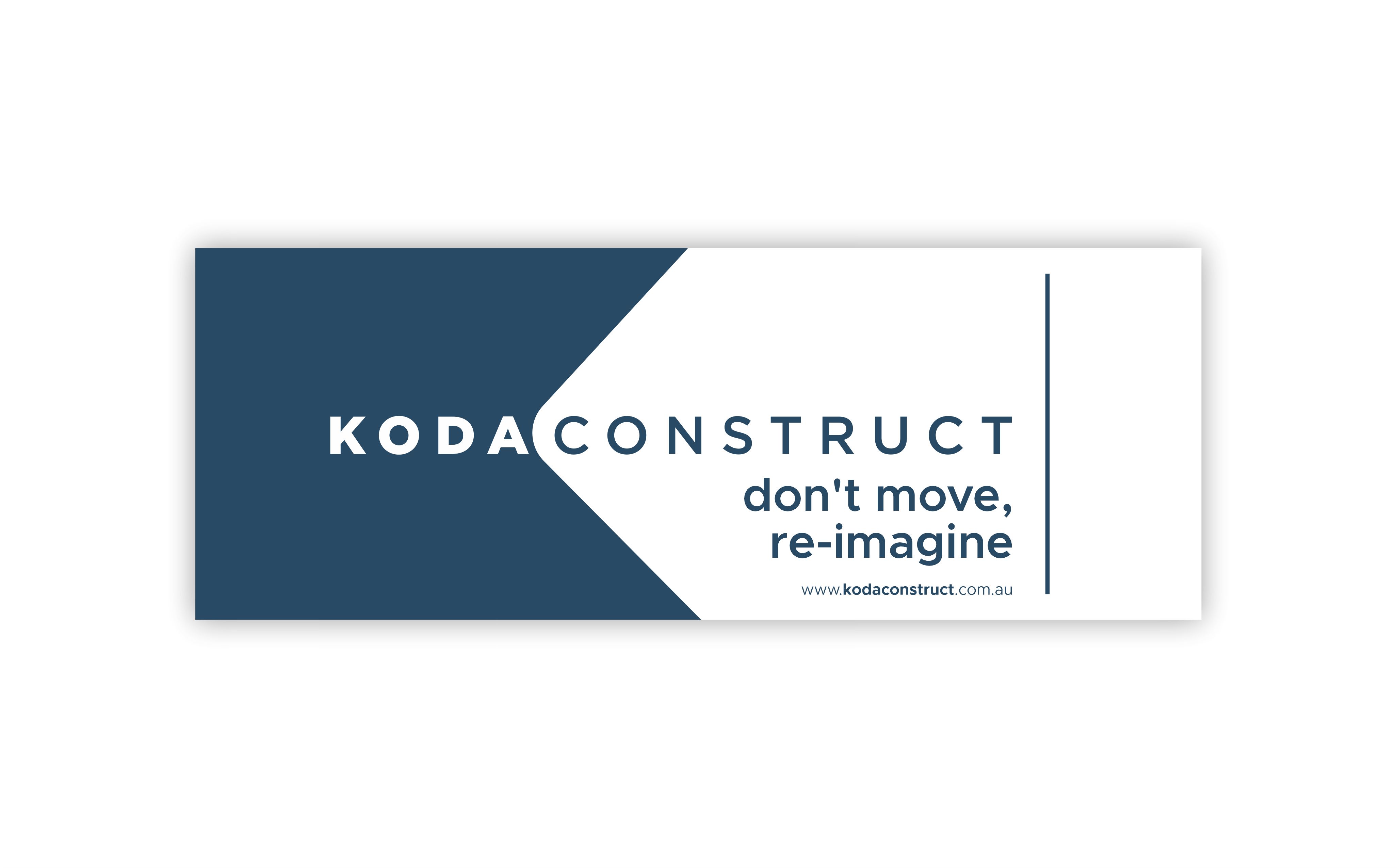 Graphic Design by RAN MEI JS for Koda Construct | Design #37117881