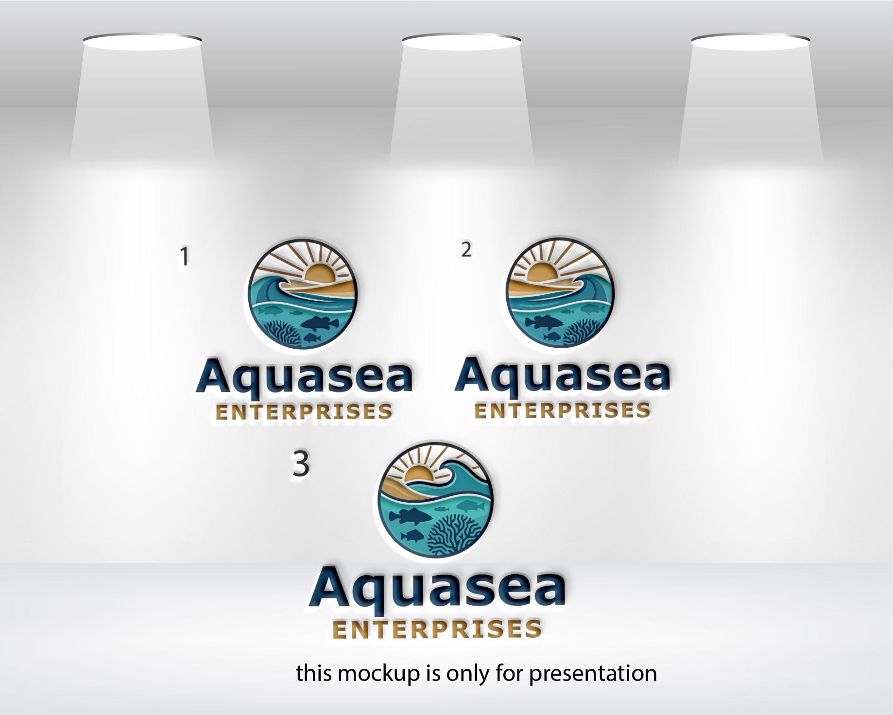 Logo Design by vmeskat for Aquasea | Design #37128392