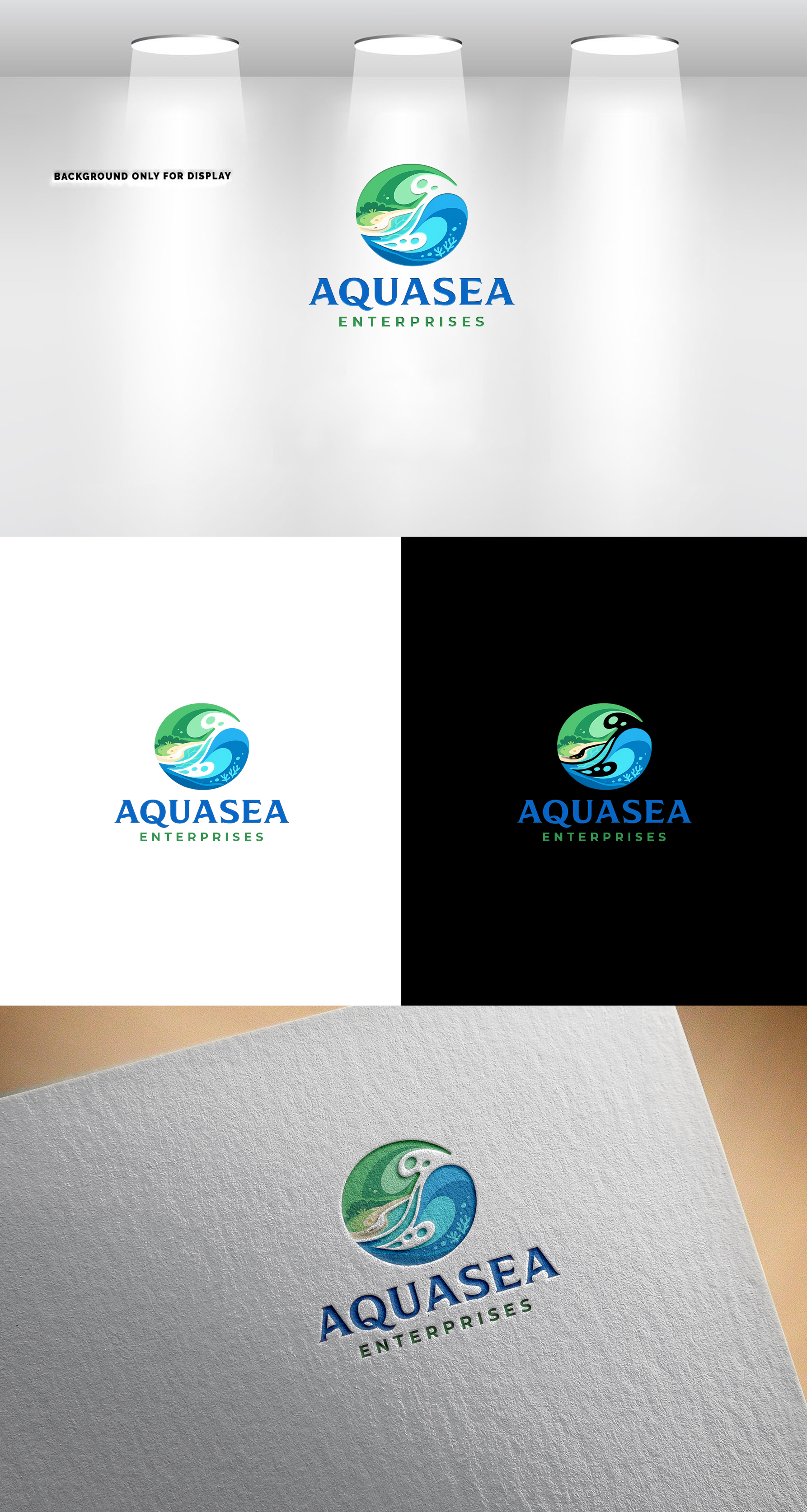 Logo Design by Rahmina for Aquasea | Design #37118654