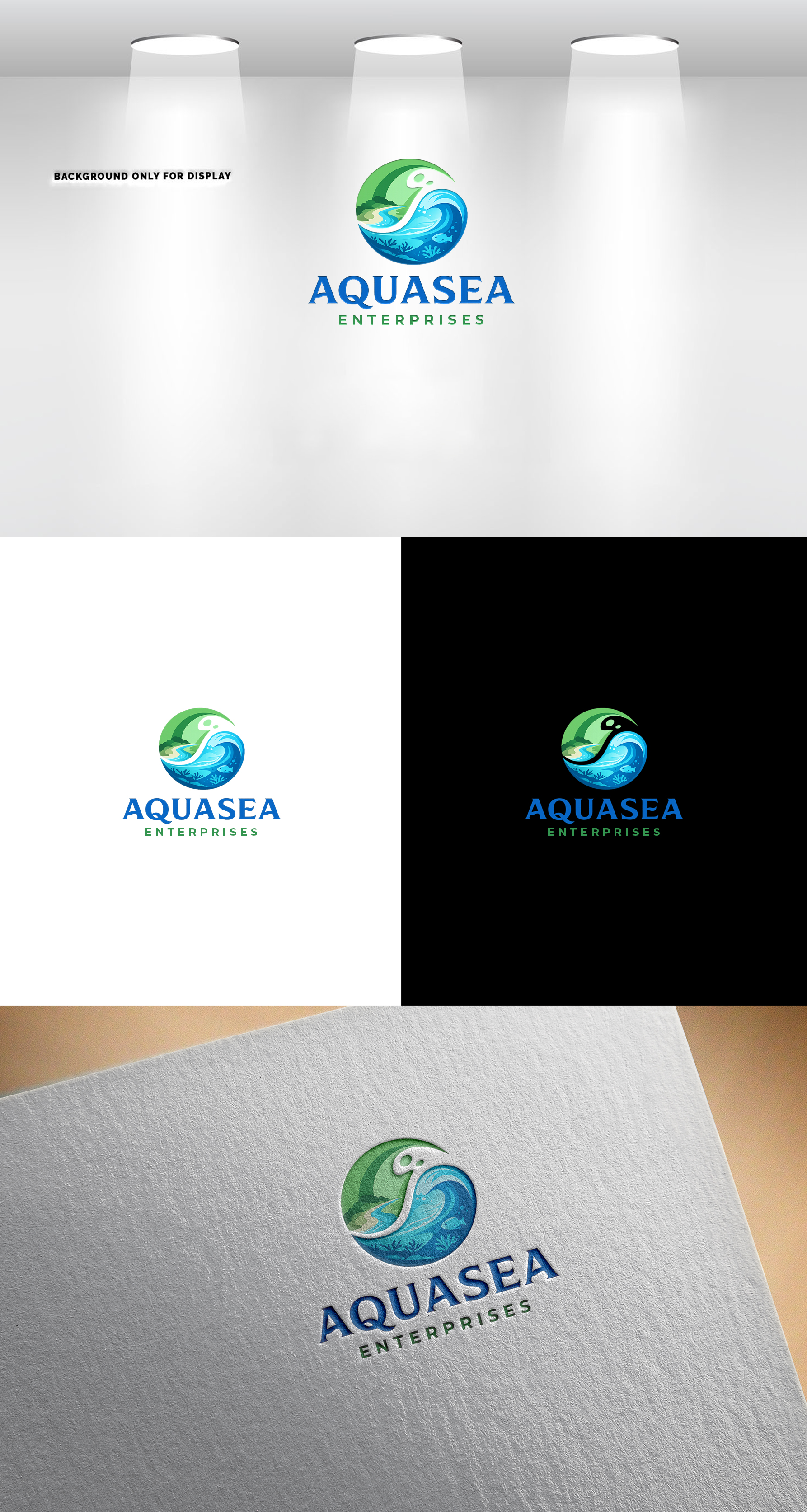 Logo Design by Rahmina for Aquasea | Design #37118679