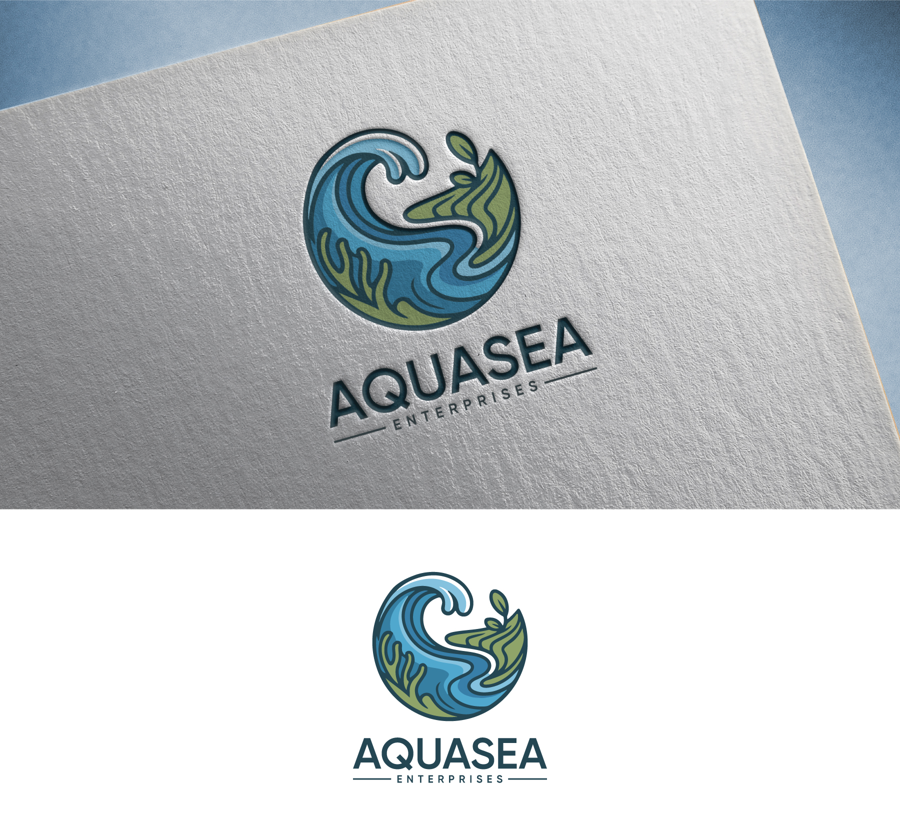 Logo Design by yozdesign for Aquasea | Design #37124222