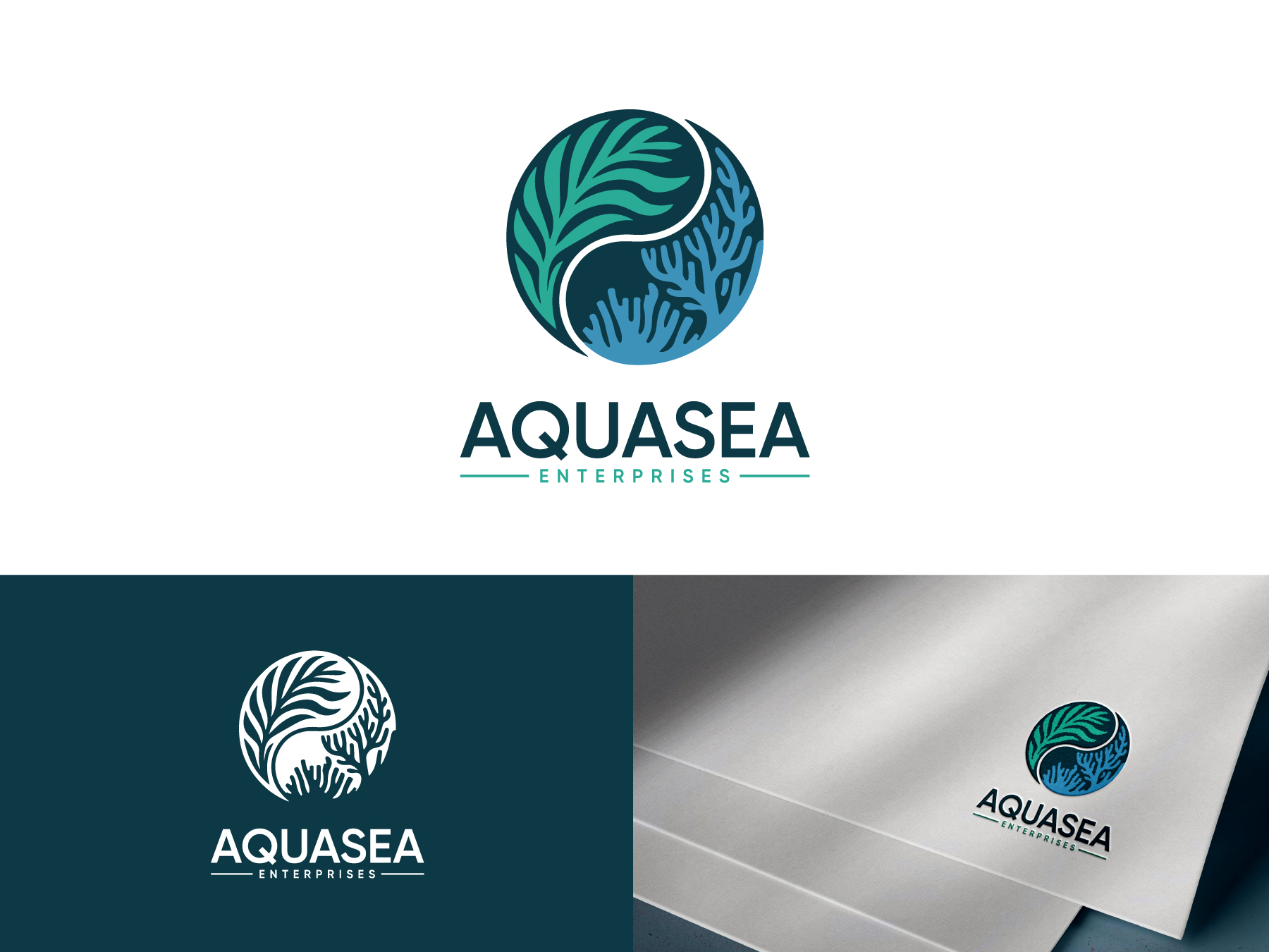 Logo Design by yozdesign for Aquasea | Design #37129039