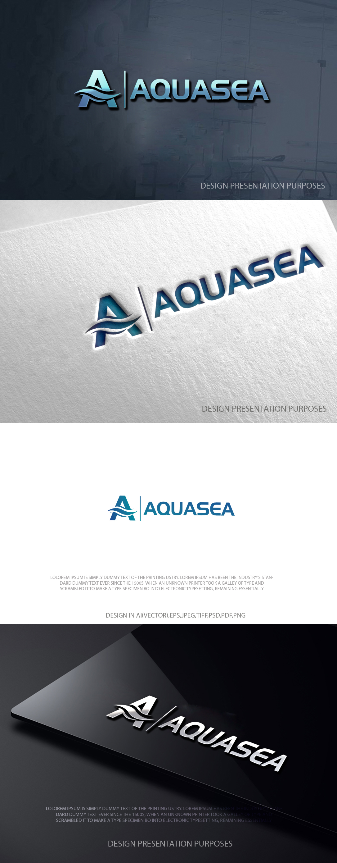 Logo Design by zebronicgraphic for Aquasea | Design #37121175