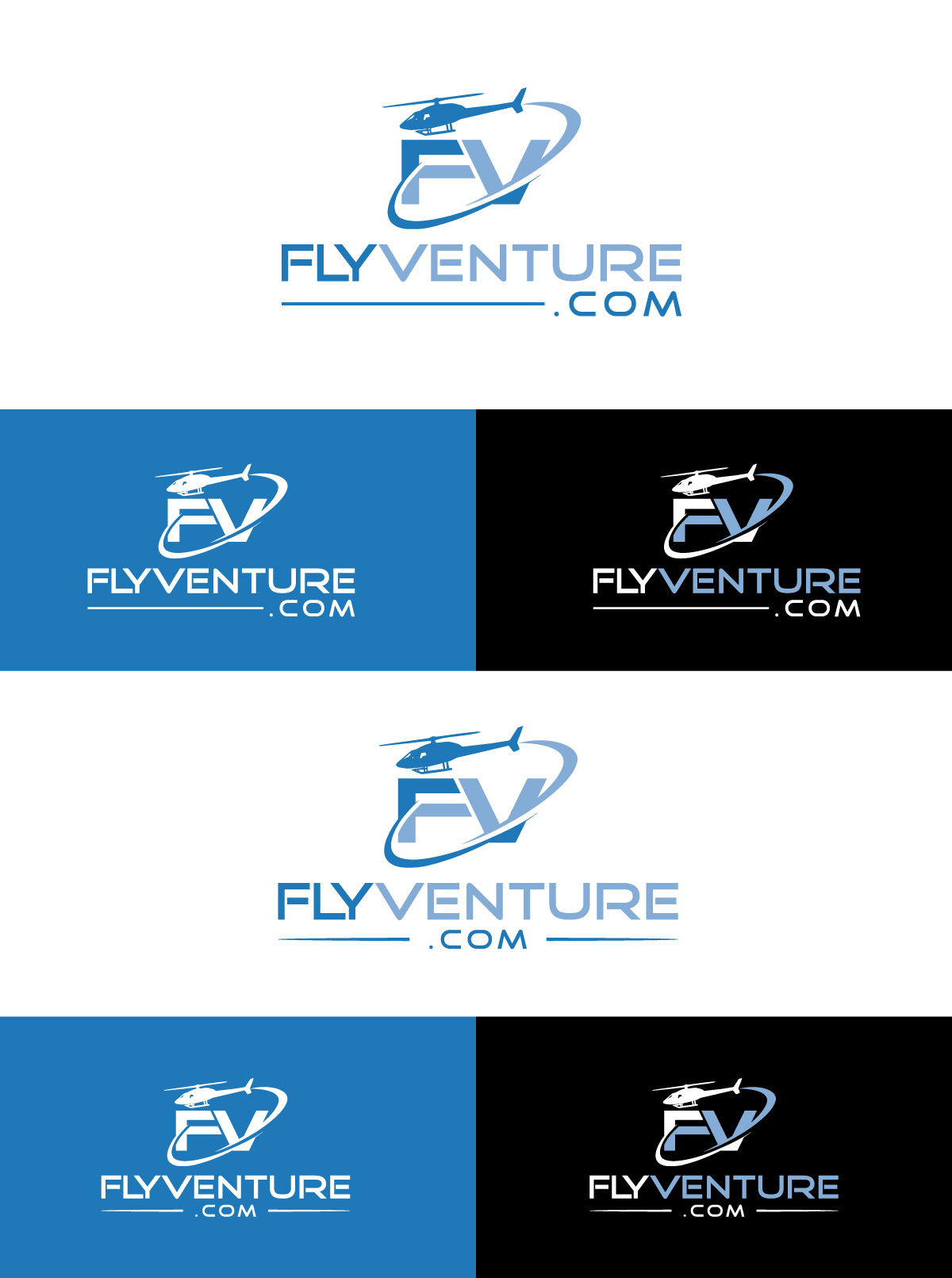 Logo Design by Mi Design1 for flyVENTURE, LLC | Design #37120696
