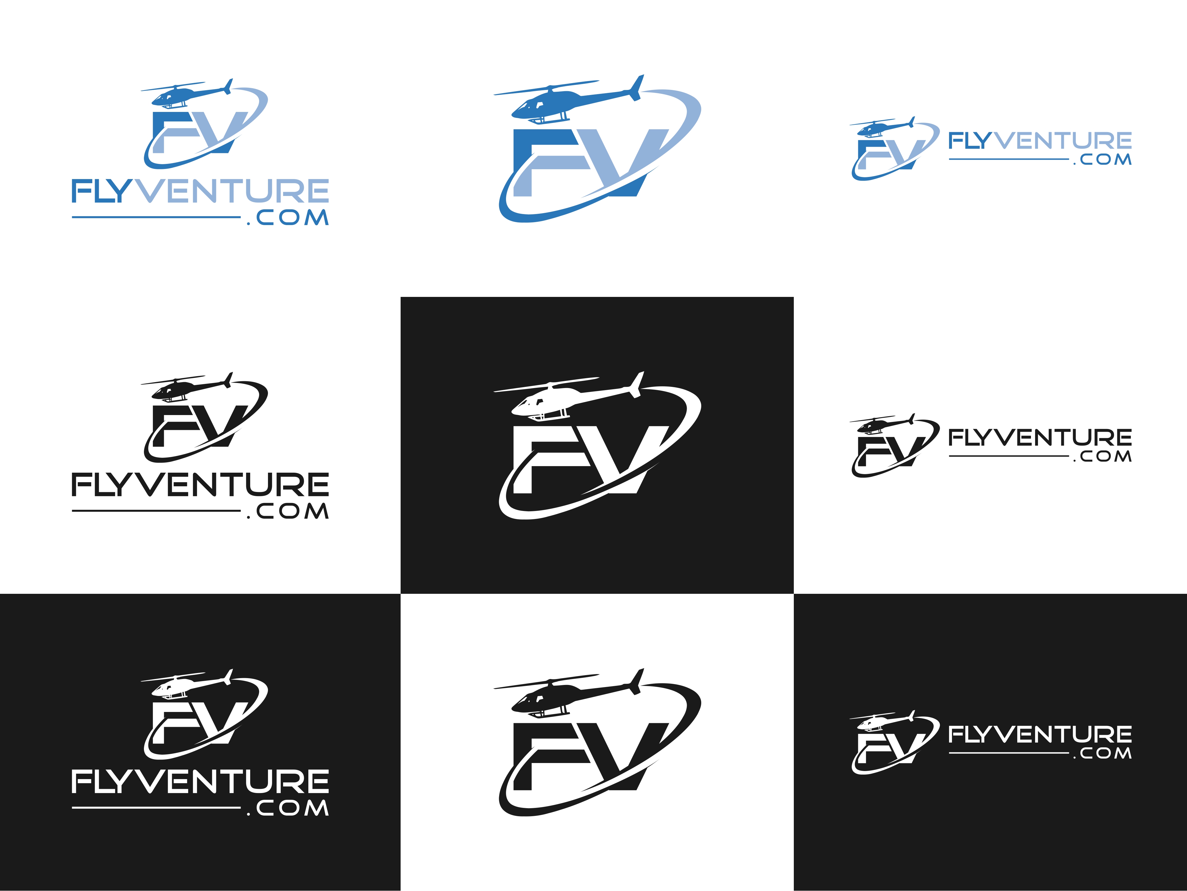 Logo Design by Hizkia Design for flyVENTURE, LLC | Design #37120752