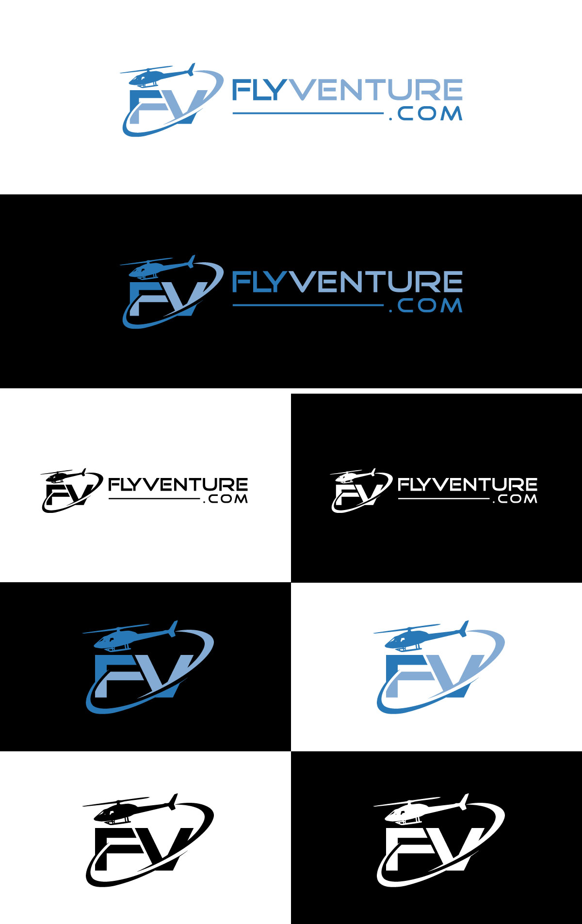 Logo Design by Alex Henry for flyVENTURE, LLC | Design #37120800