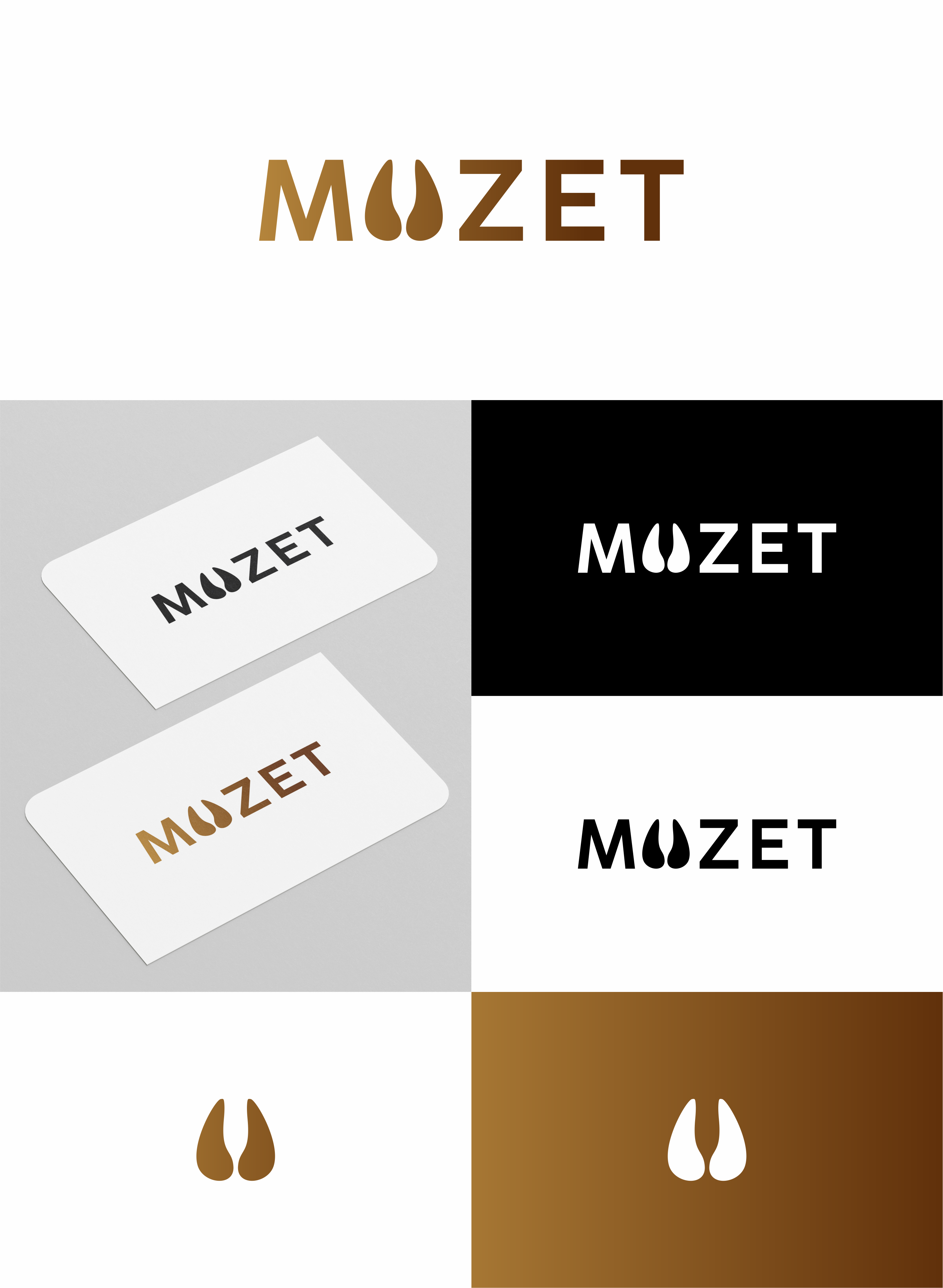 Logo Design by melzh for Muzet | Design #37123916