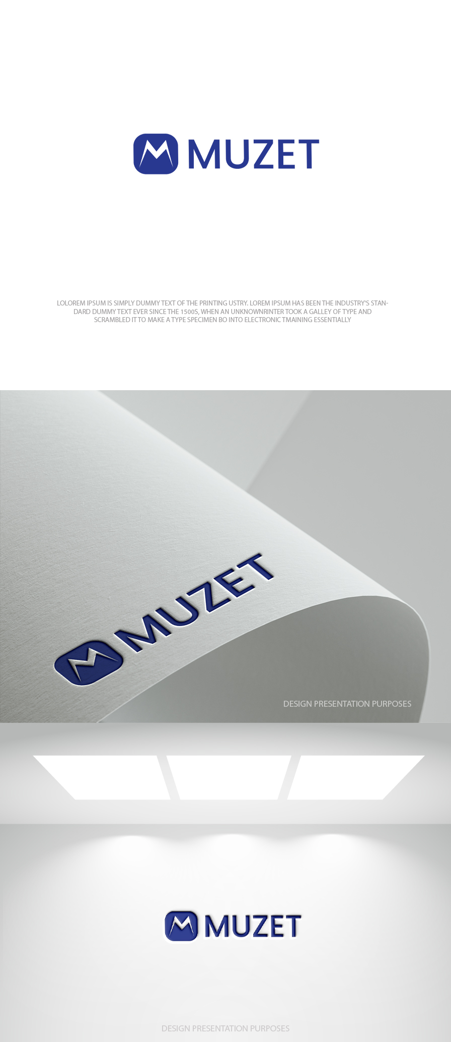 Logo Design by zebronicgraphic for Muzet | Design #37125685