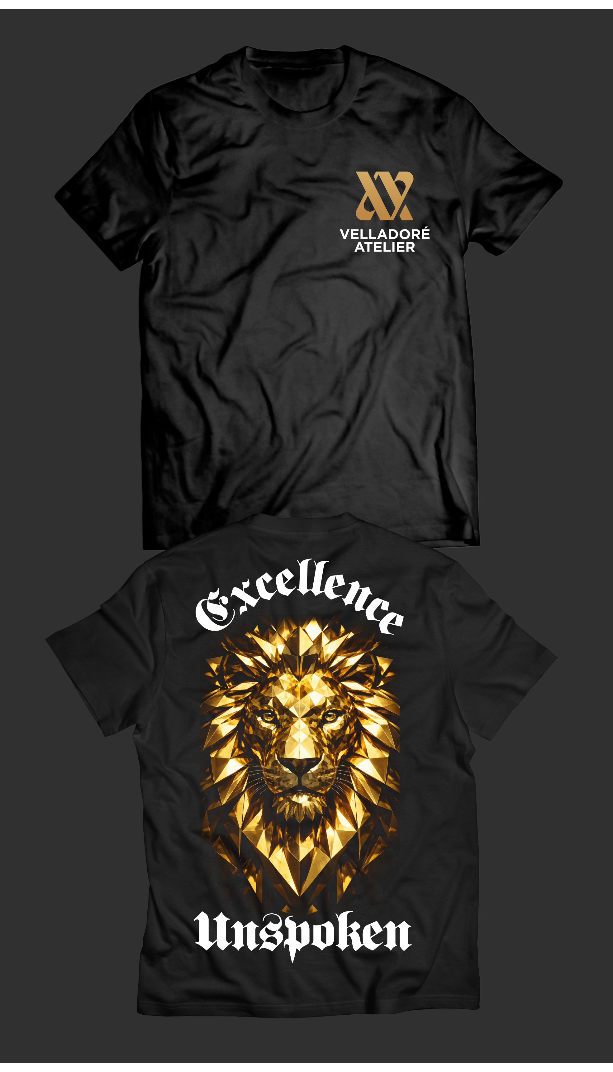 T-Shirt-Design von Rheanza für Velladore Atelier | Design #37150165