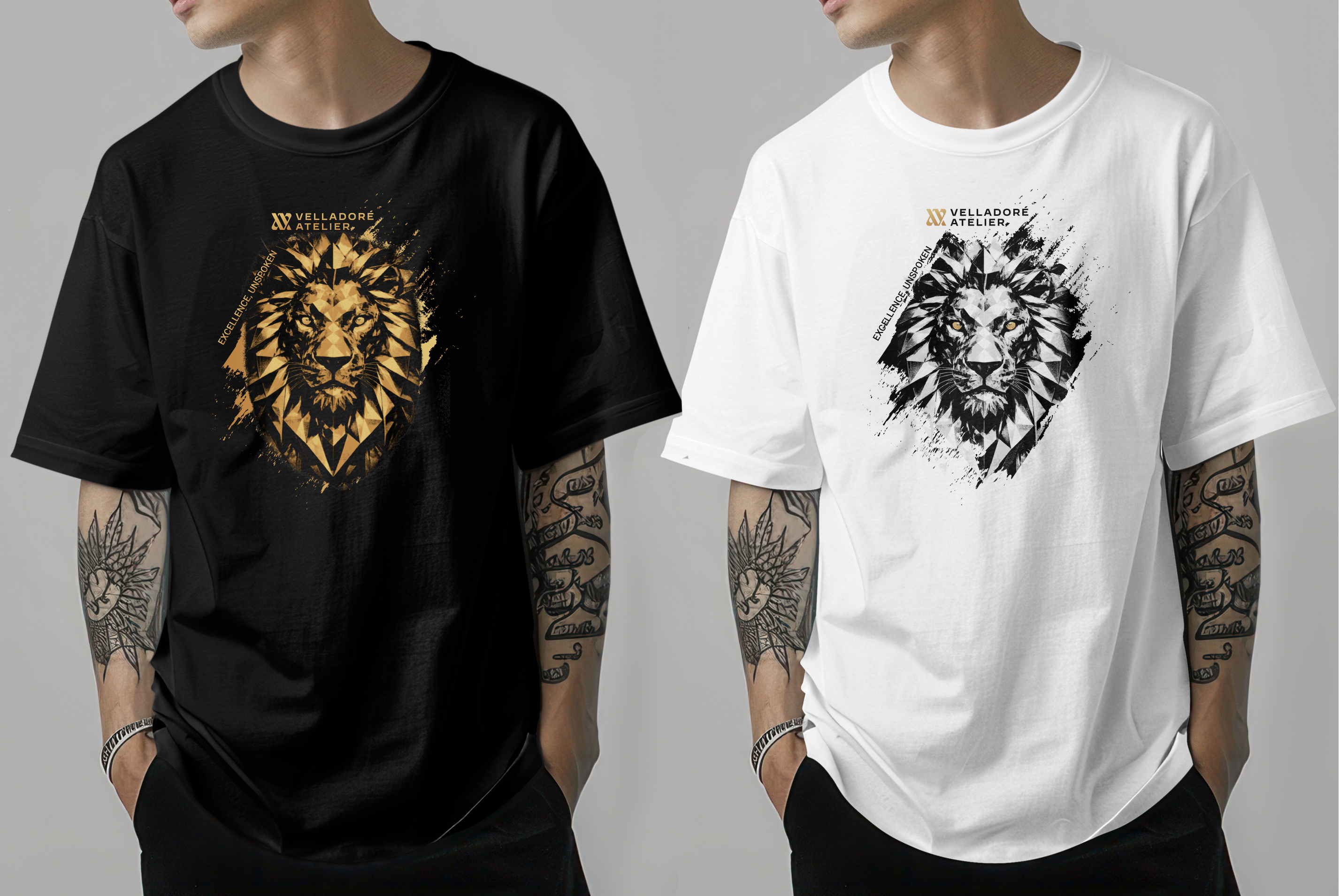 T-shirt Design by Alif think for Velladore Atelier | Design #37146805