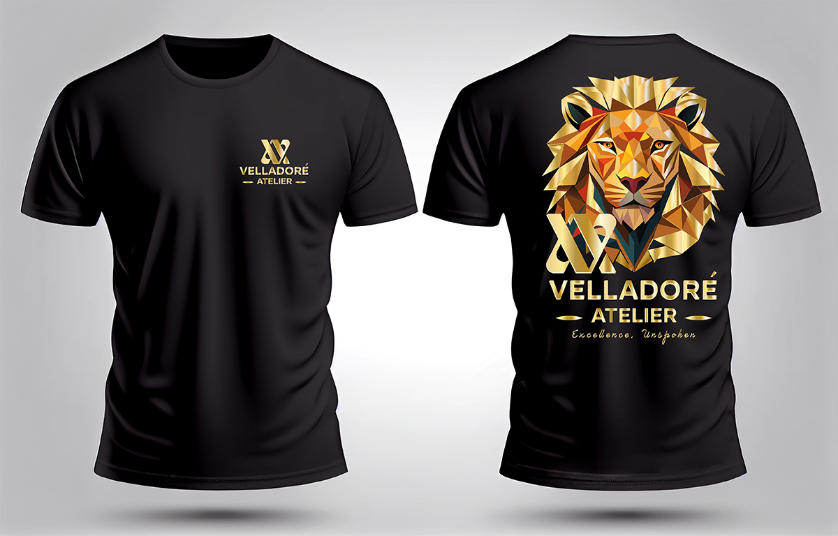 T-Shirt-Design von GraphiCoore Studio für Velladore Atelier | Design #37137815