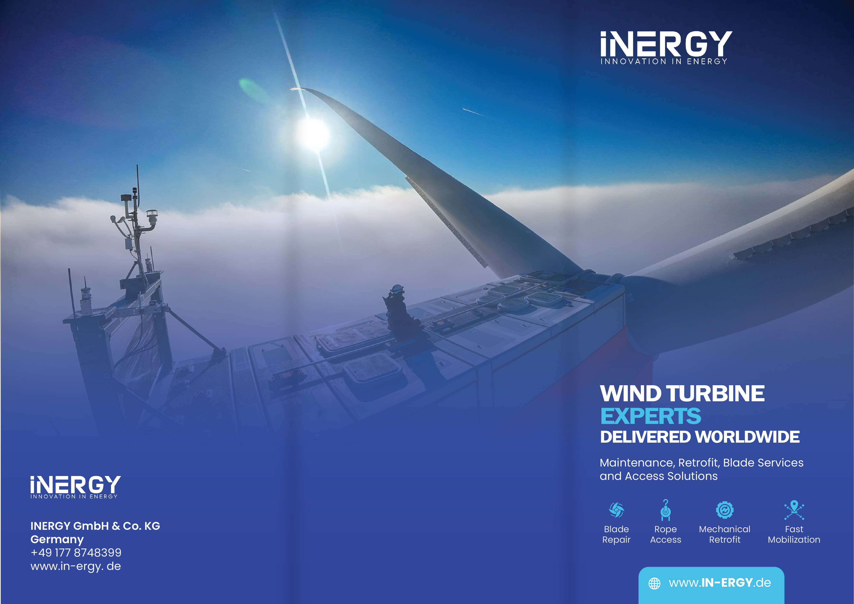 Flyer Design by Nel. for Inergy GmbH & Co.KG | Design #37129476