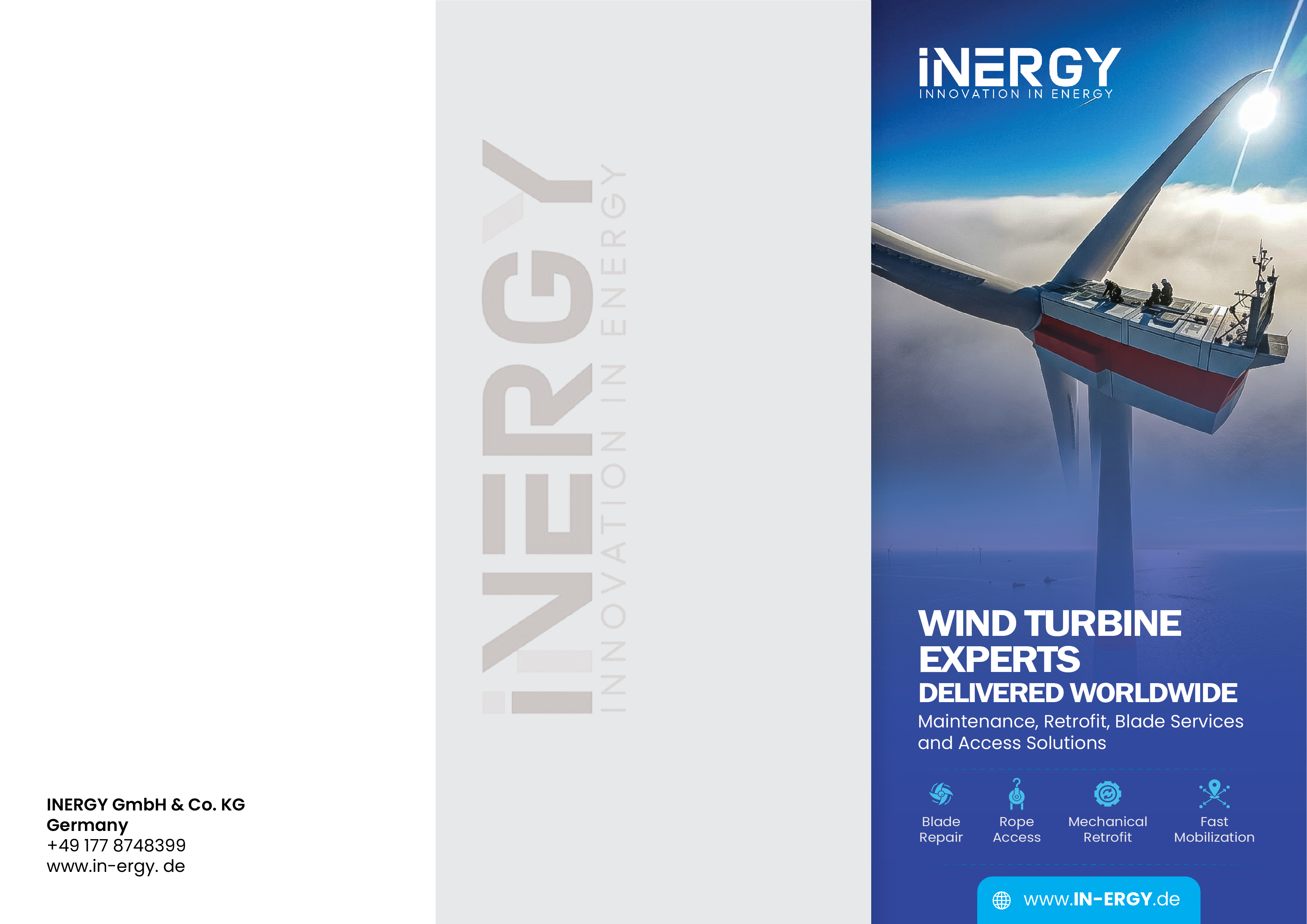 Flyer Design by Nel. for Inergy GmbH & Co.KG | Design #37129713