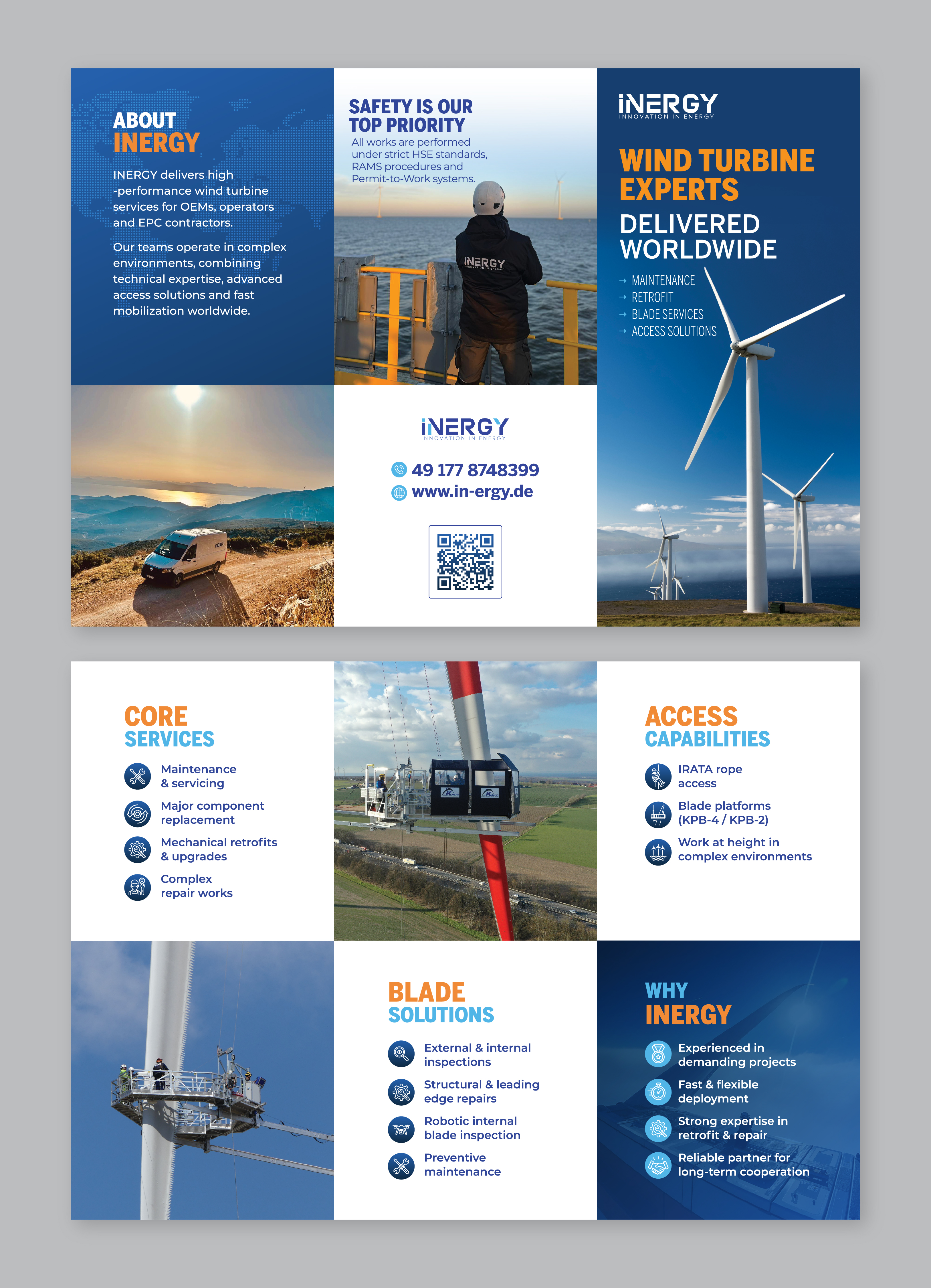 Flyer Design by CRE.TIVE for Inergy GmbH & Co.KG | Design #37130960