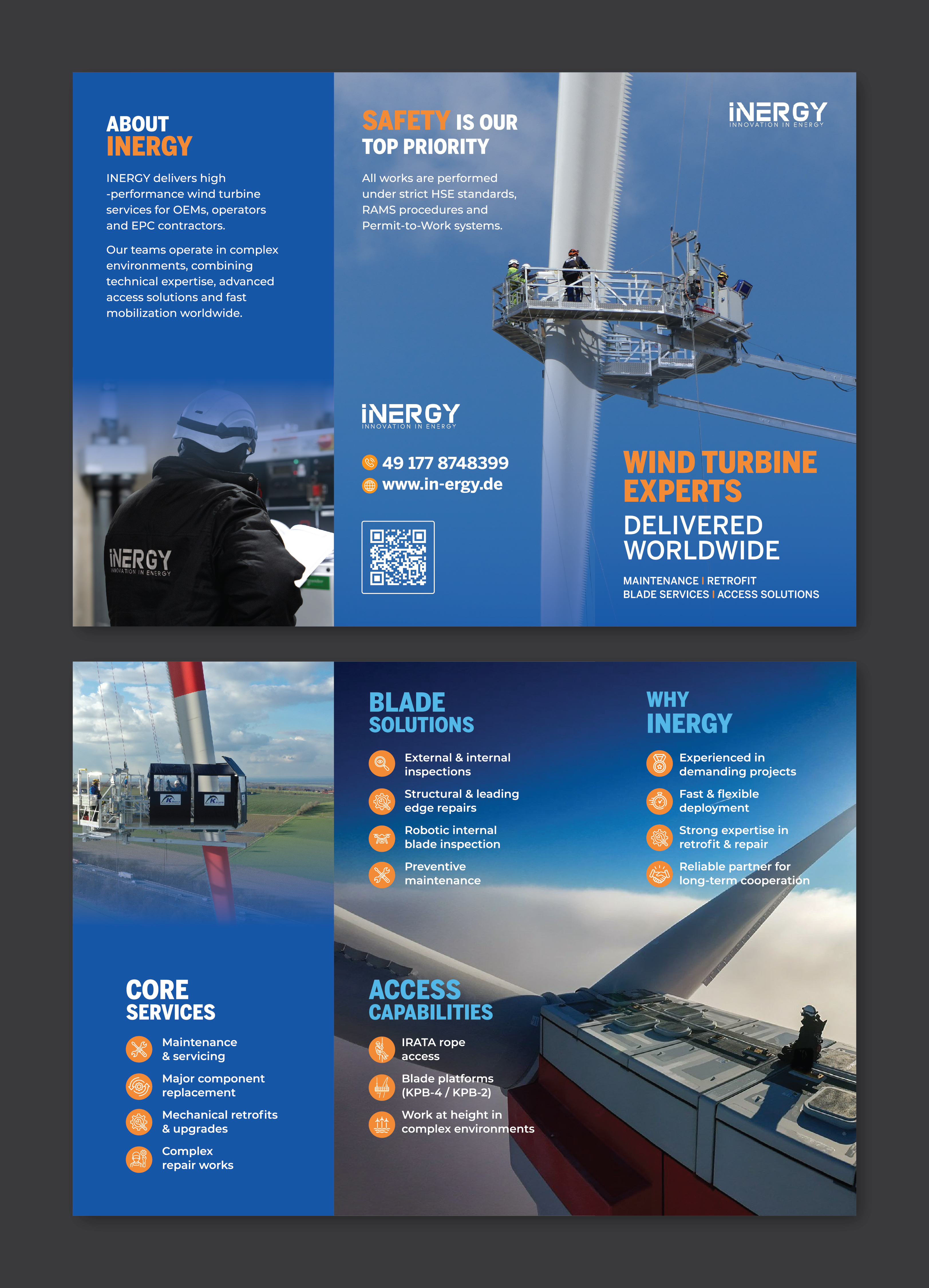 Flyer Design by CRE.TIVE for Inergy GmbH & Co.KG | Design #37140885