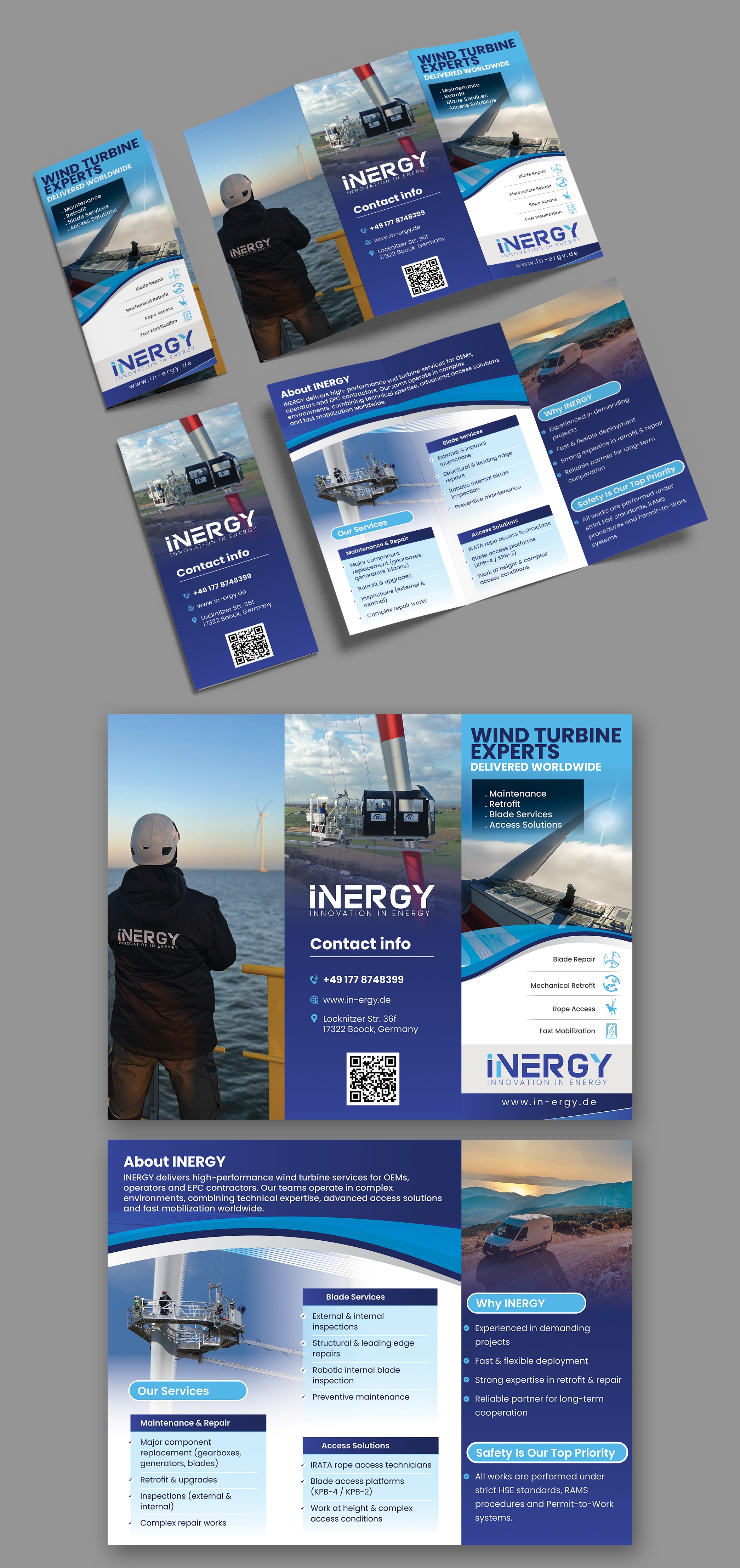 Flyer Design by Impressive Designs for Inergy GmbH & Co.KG | Design #37132786