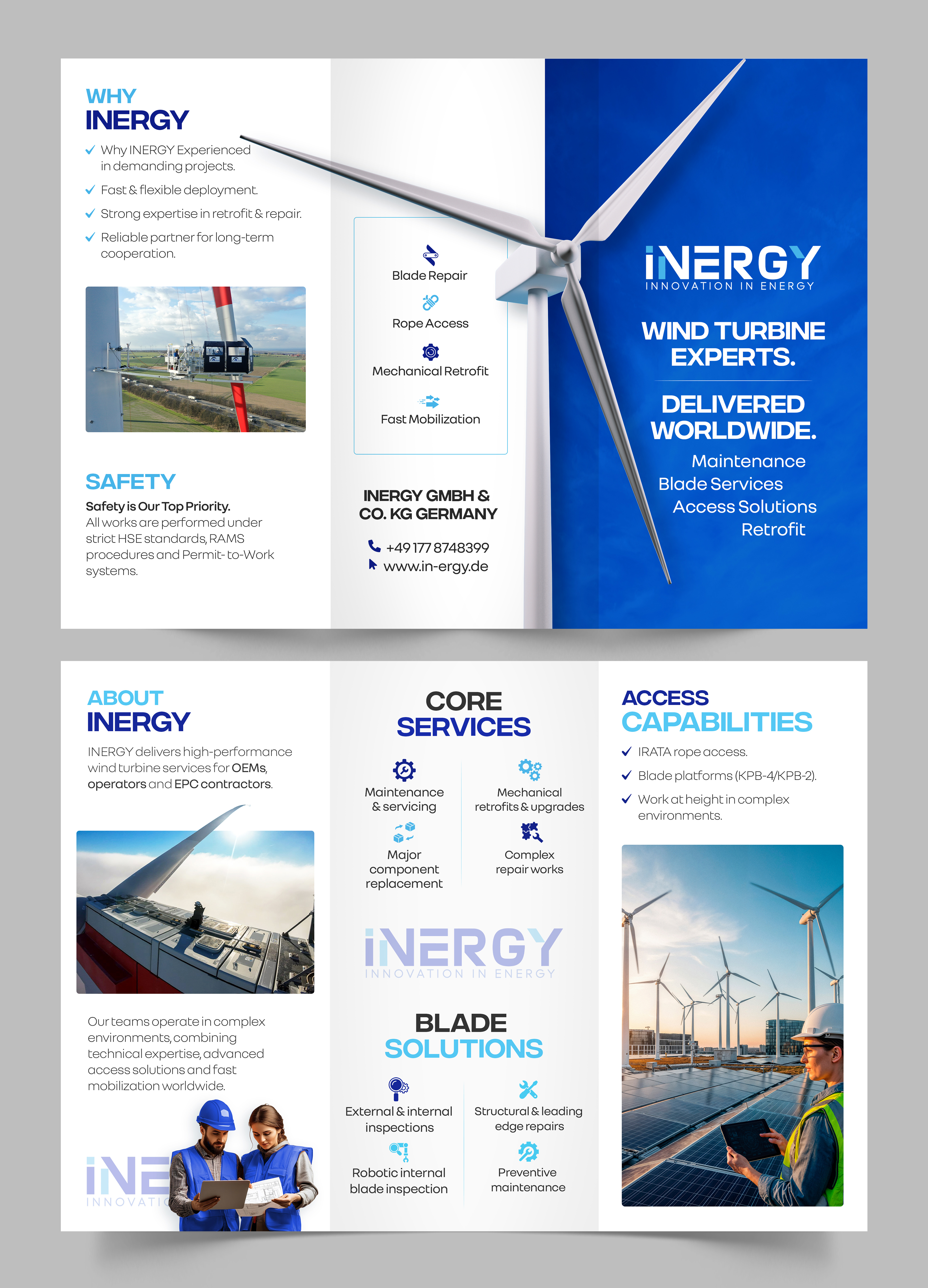 Flyer Design by Graphic Guy for Inergy GmbH & Co.KG | Design #37130102