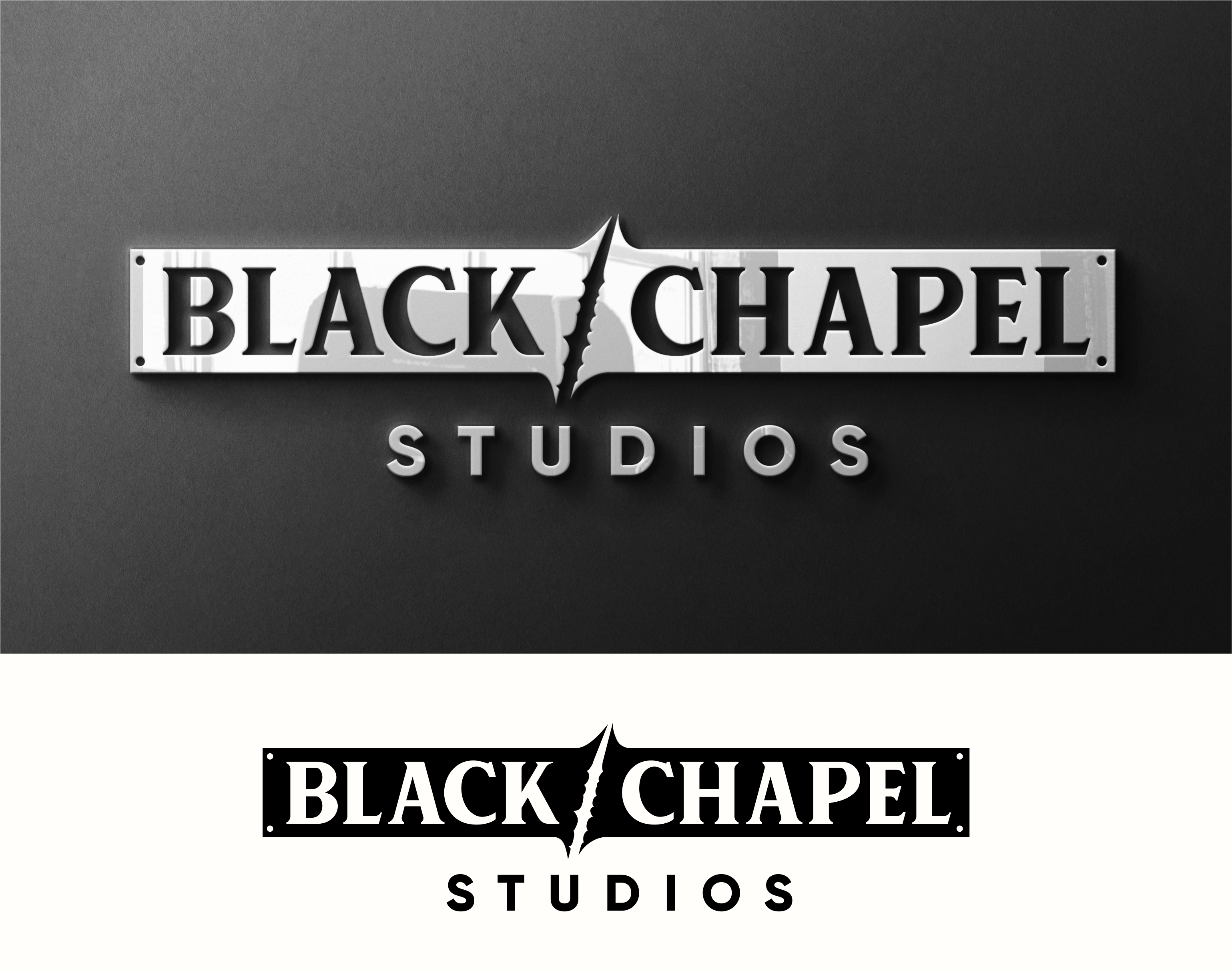 Logo Design by LUTNG. for Black Chapel Studios | Design #37136482