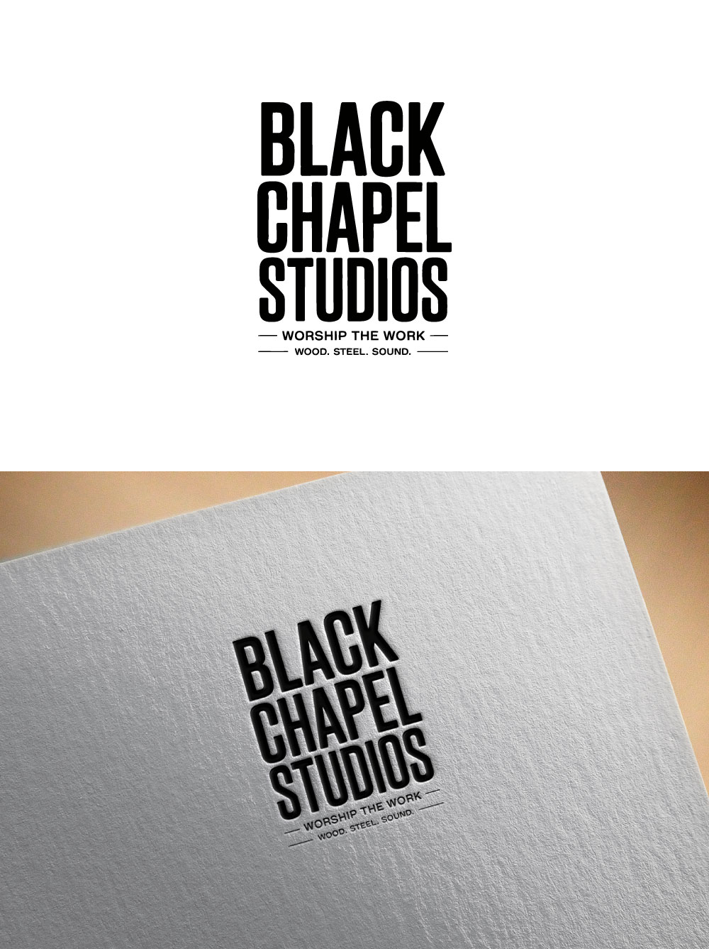 Diseño de Logo por KING JM para Black Chapel Studios | Diseño #37132667