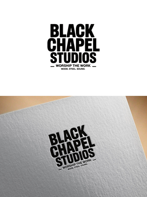 Logo Design by KING JM for Black Chapel Studios | Design: #37132668