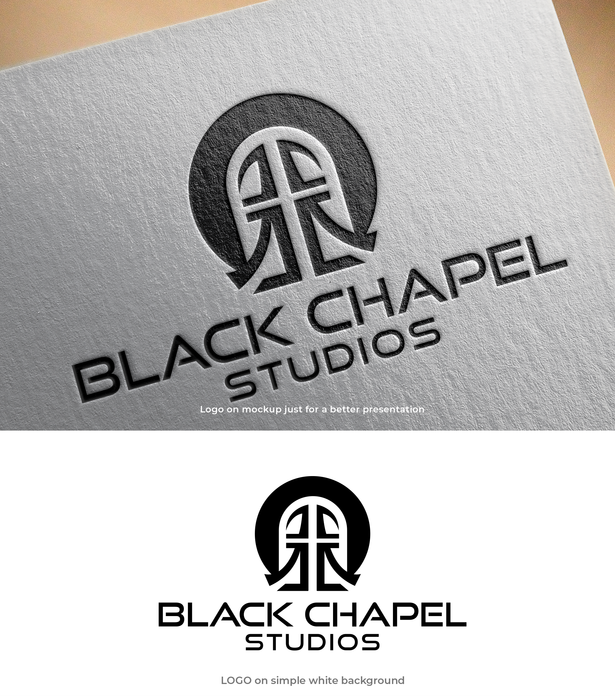 Logo Design by Asad Shaikh for Black Chapel Studios | Design #37130194