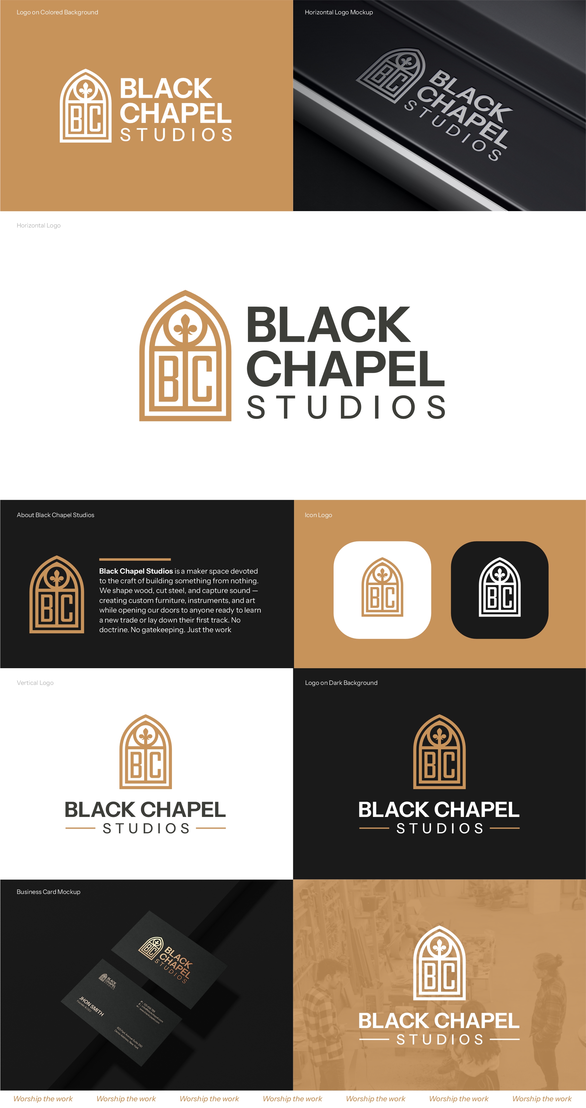 Diseño de Logo por Noekha Studio para Black Chapel Studios | Diseño #37136452