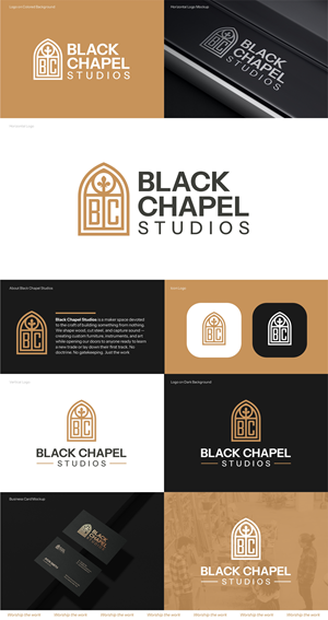 Logo Design by Noekha Studio for Black Chapel Studios | Design: #37136452