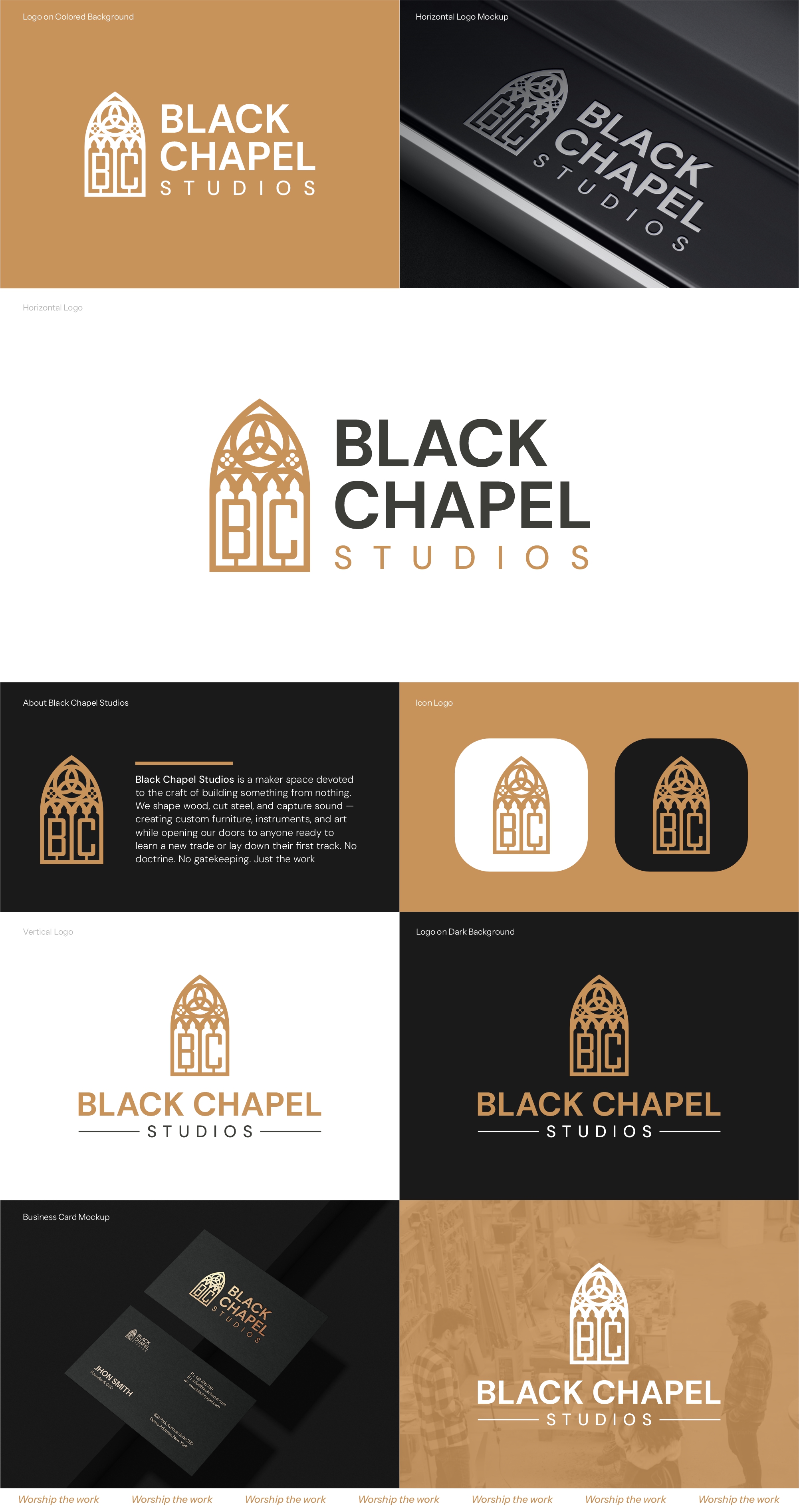 Diseño de Logo por Noekha Studio para Black Chapel Studios | Diseño #37136454