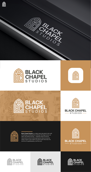 Logo Design by Noekha Studio for Black Chapel Studios | Design: #37137721
