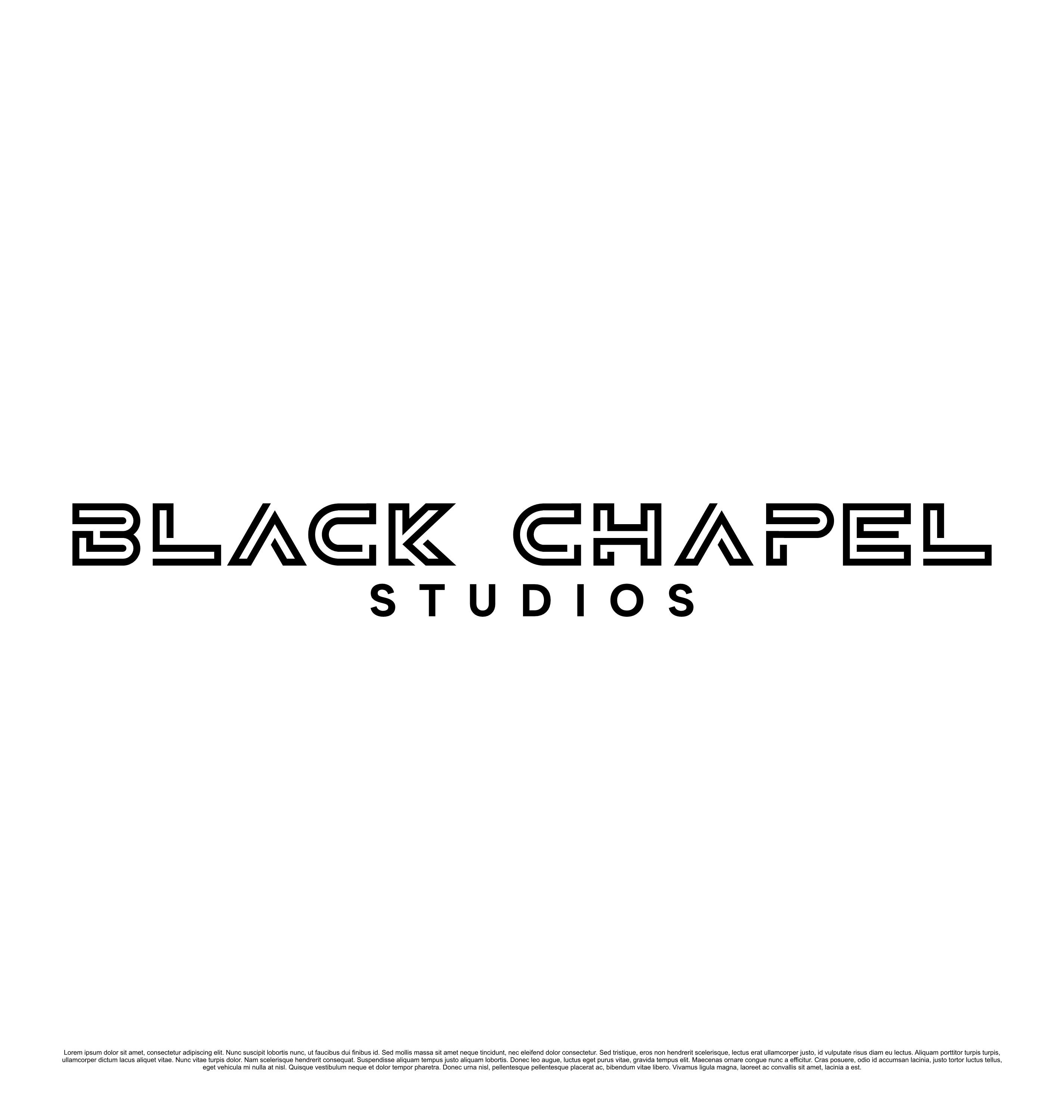 Logo Design by saesean for Black Chapel Studios | Design #37125098
