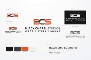 Logo Design by pixel_buzz for Black Chapel Studios | Design: #37128062