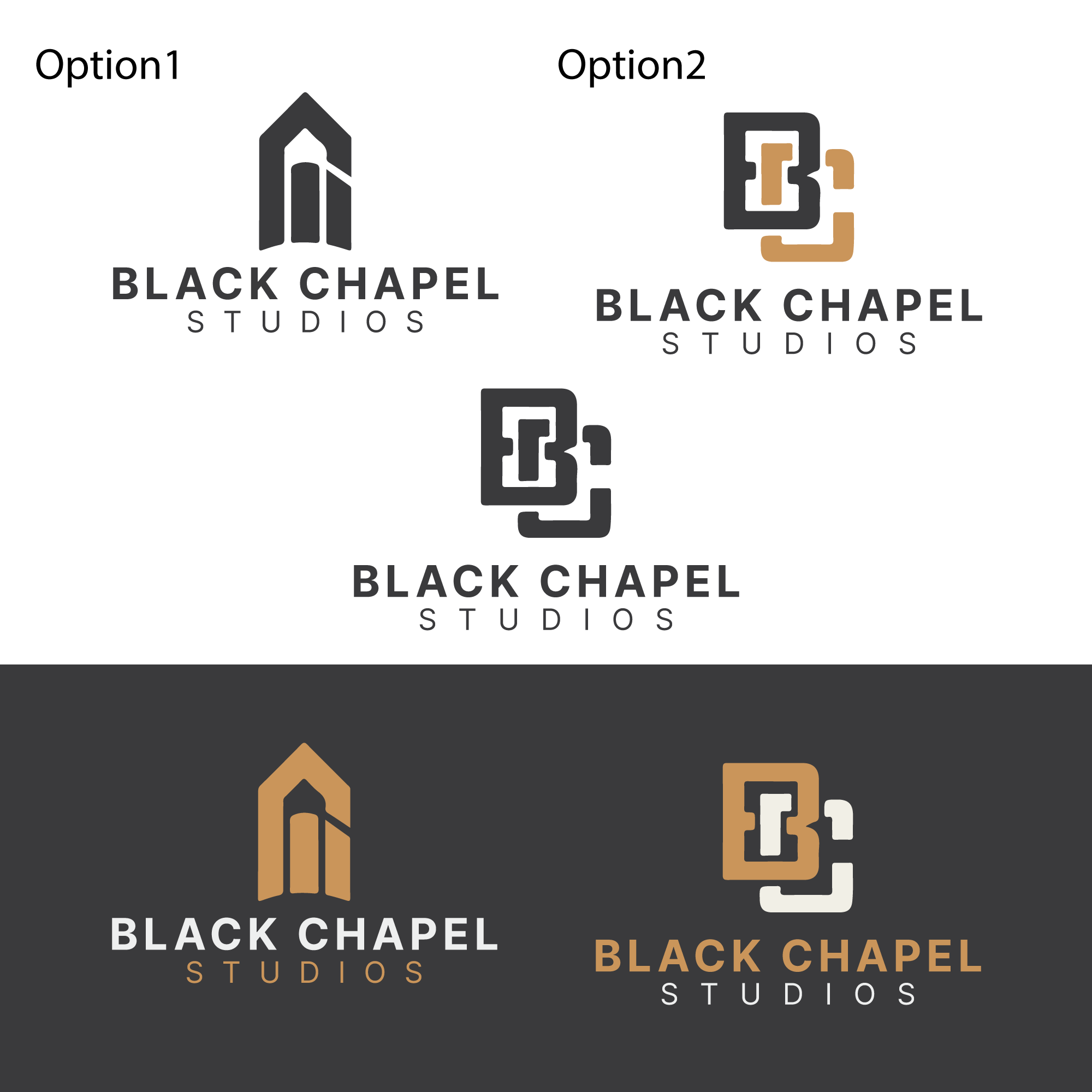 Logo Design by Casey Kelechi for Black Chapel Studios | Design #37126960