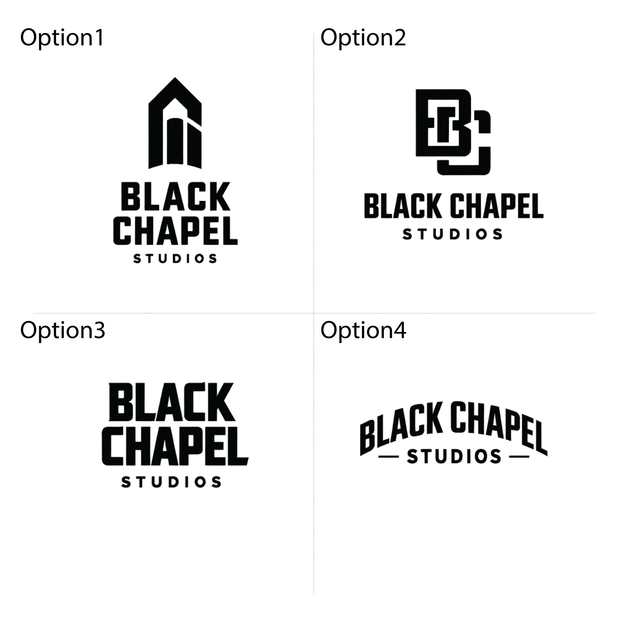Diseño de Logo por Casey Kelechi para Black Chapel Studios | Diseño #37126962