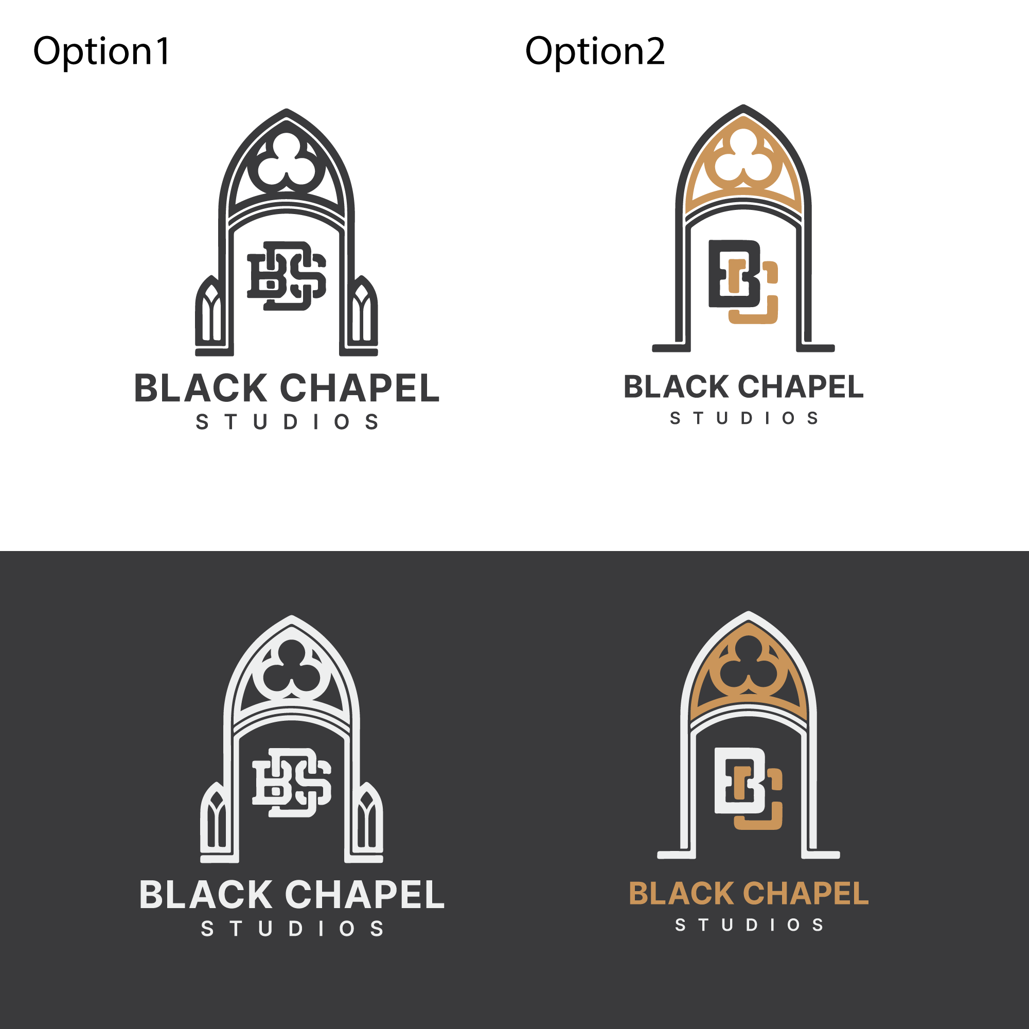 Logo Design by Casey Kelechi for Black Chapel Studios | Design #37126963