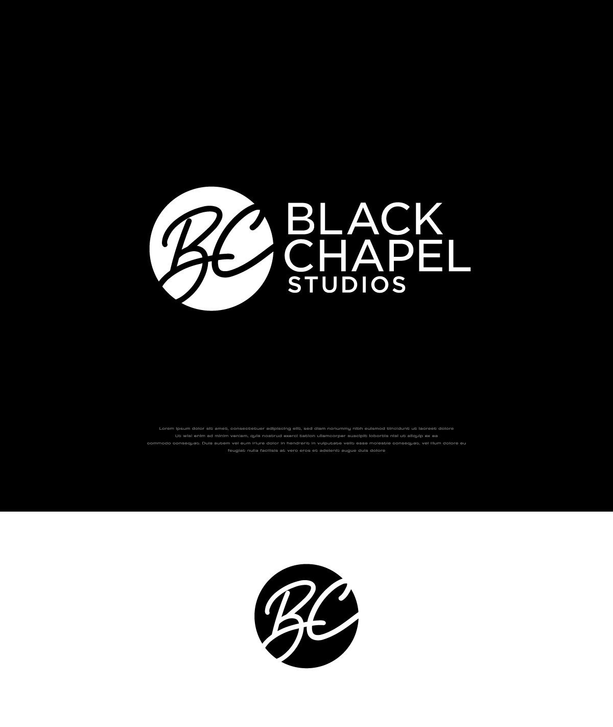 Logo Design by apik. for Black Chapel Studios | Design #37126309