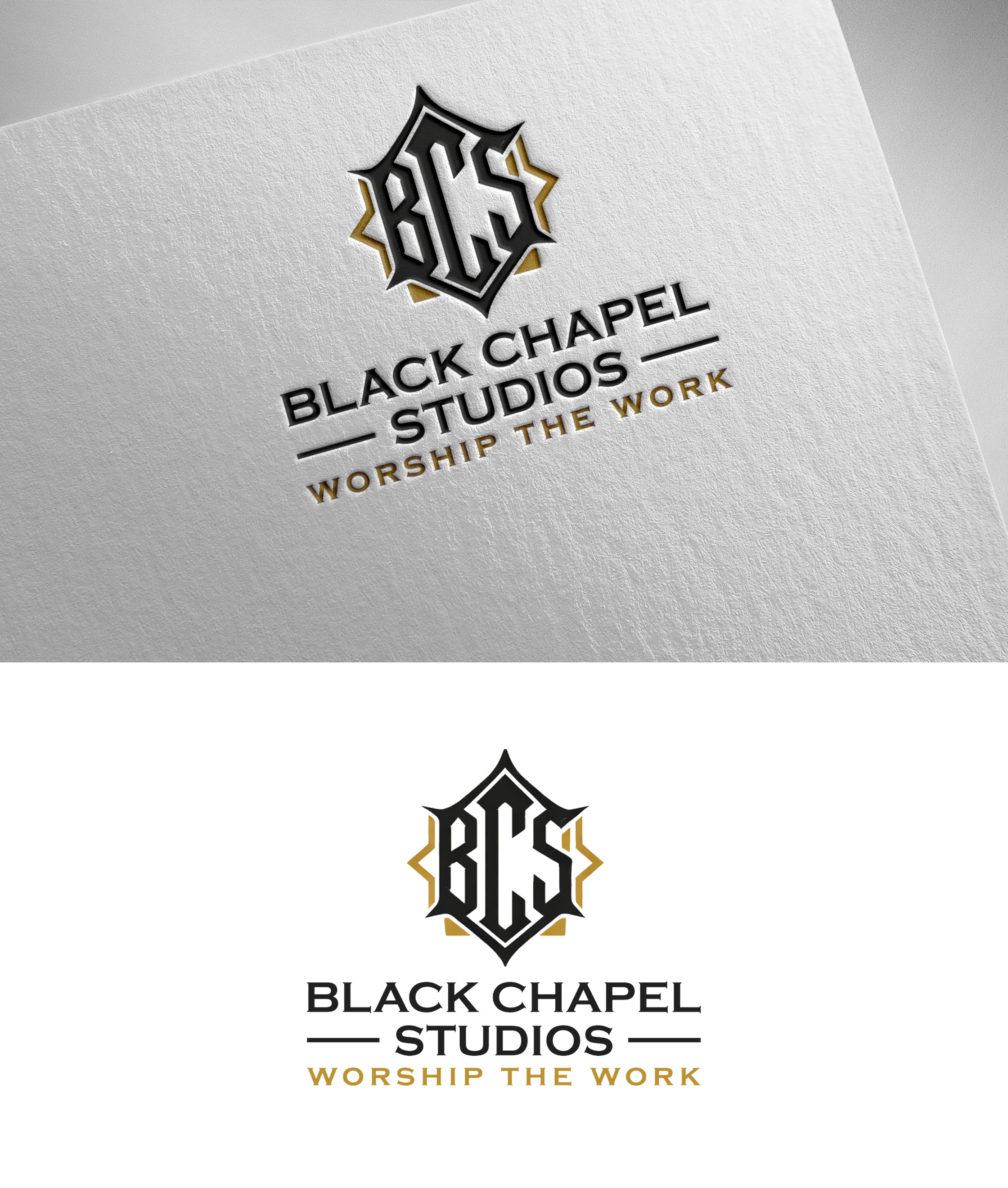Logo Design by Pilot_DesignR™ for Black Chapel Studios | Design #37126723