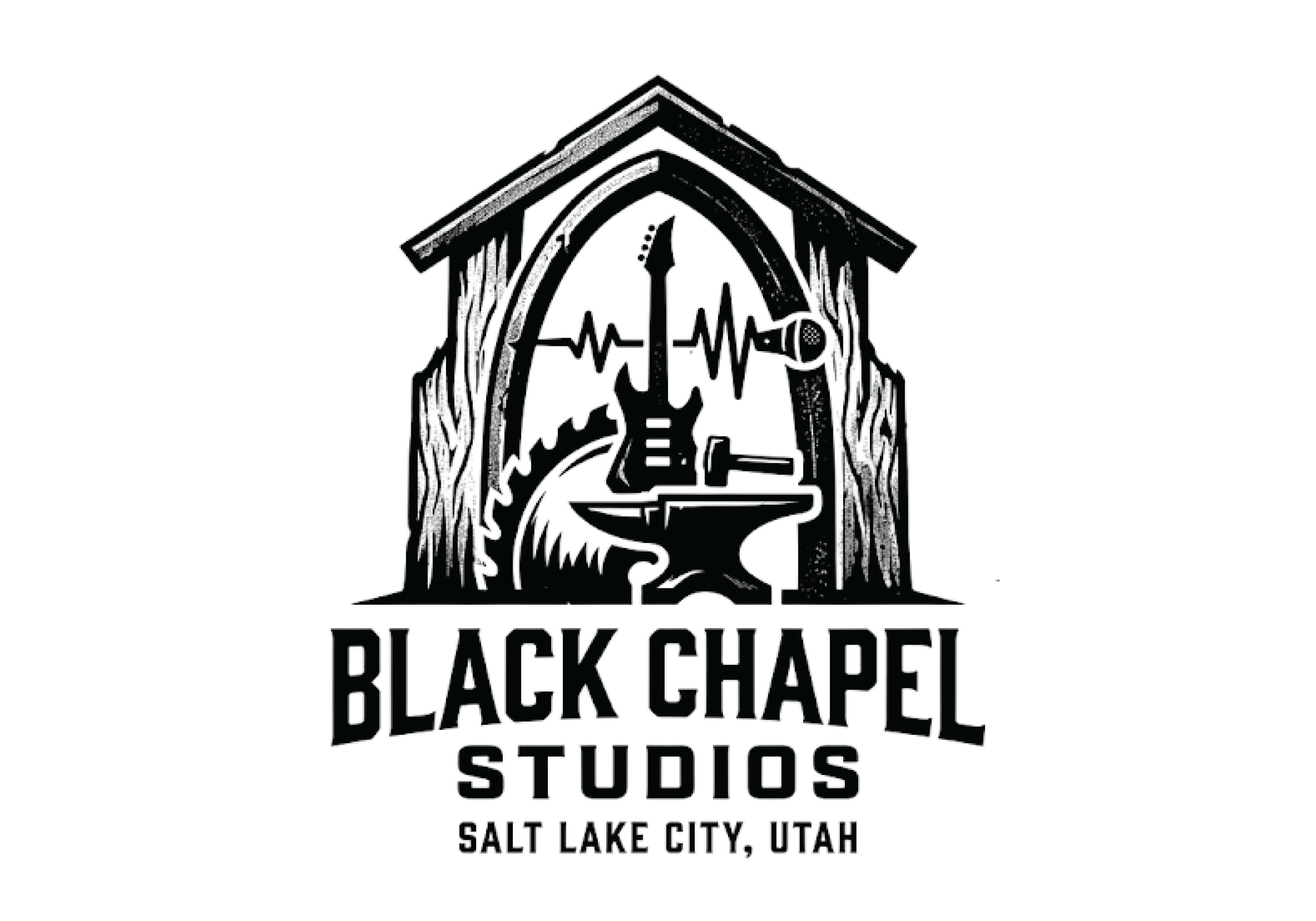 Diseño de Logo por Logotruck para Black Chapel Studios | Diseño #37125737