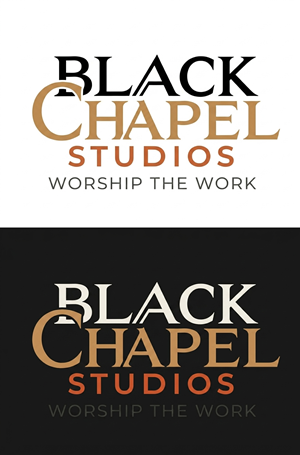 Logo Design by designs by Dylan for Black Chapel Studios | Design: #37137303