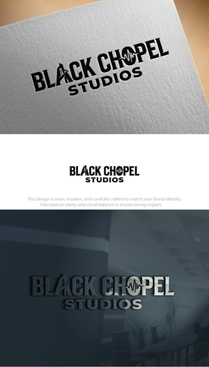 Logo Design by Hamza  Al-Muttalib for Black Chapel Studios | Design: #37126125