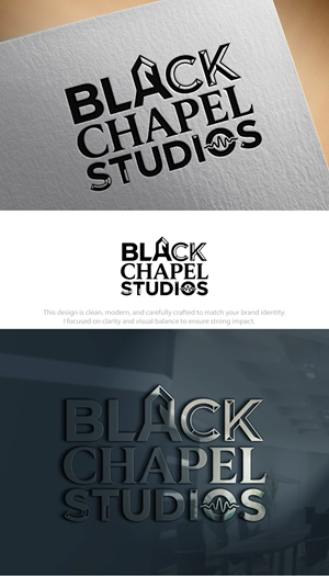 Logo Design by Hamza  Al-Muttalib for Black Chapel Studios | Design: #37126126