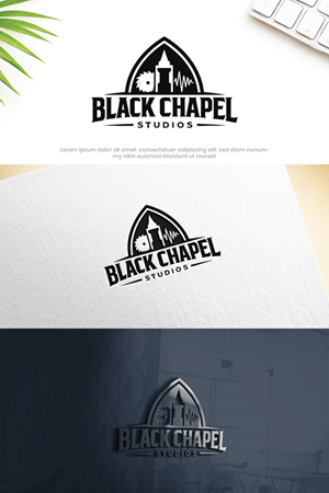 Logo Design by Hamza  Al-Muttalib for Black Chapel Studios | Design: #37126573