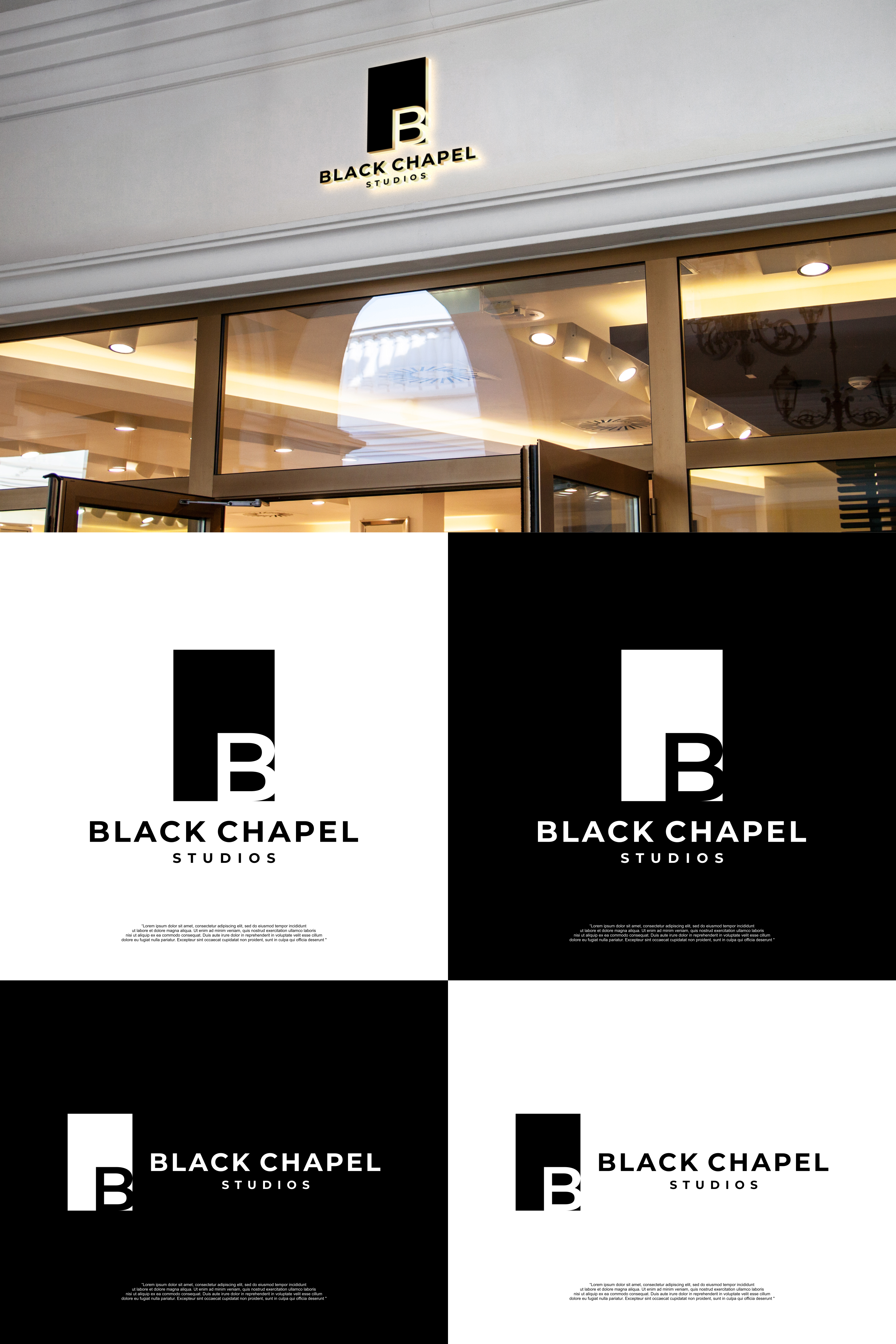 Logo Design by izdihaar studio for Black Chapel Studios | Design #37130379