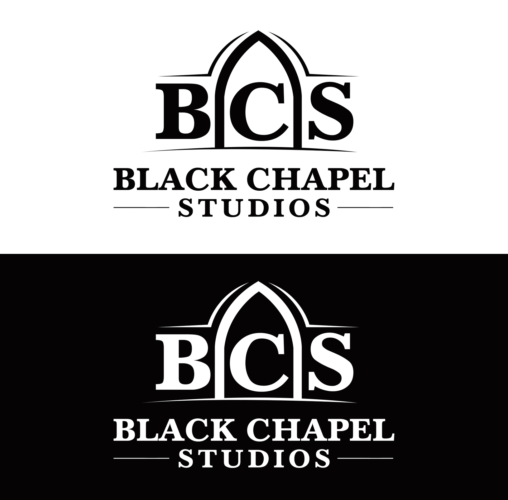 Logo Design by Noor Ezz for Black Chapel Studios | Design #37124746